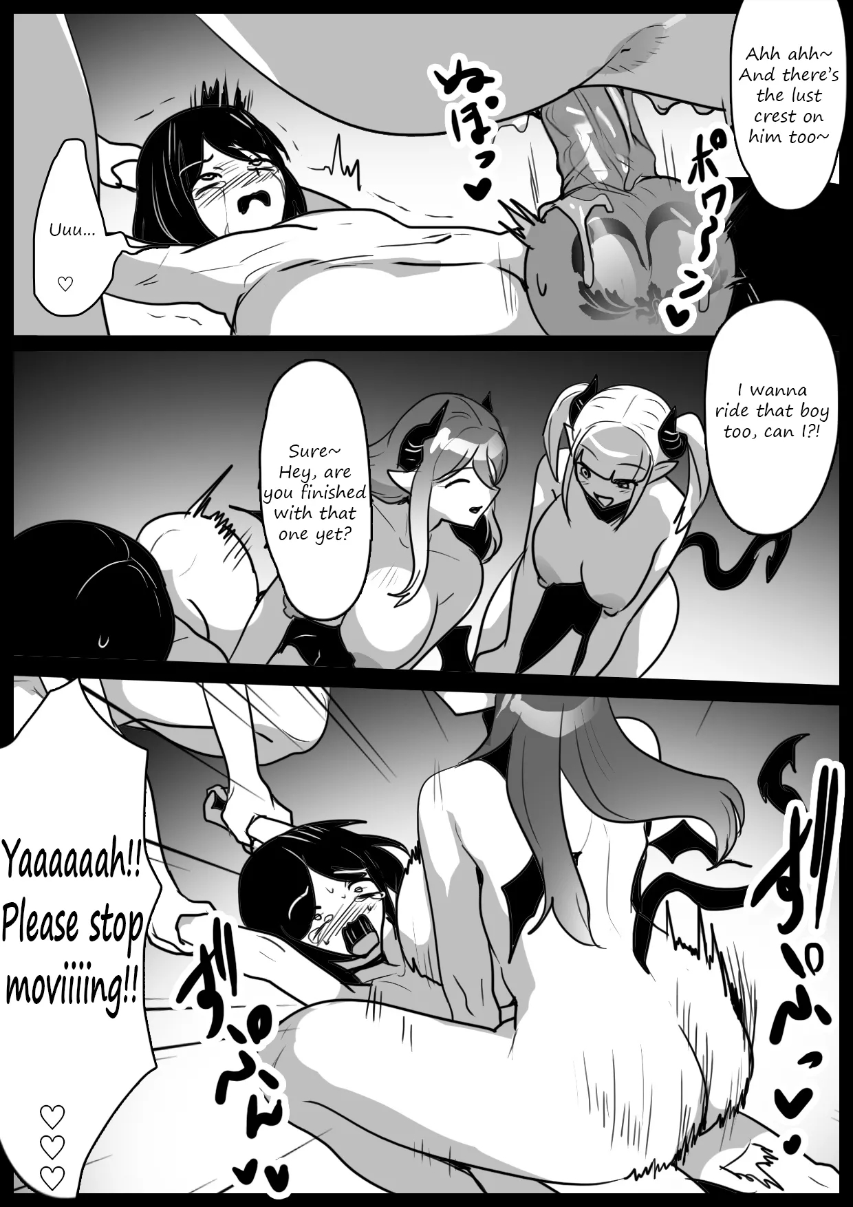 A Story About Evil Succubi Adding Penises To Their Collection page 24