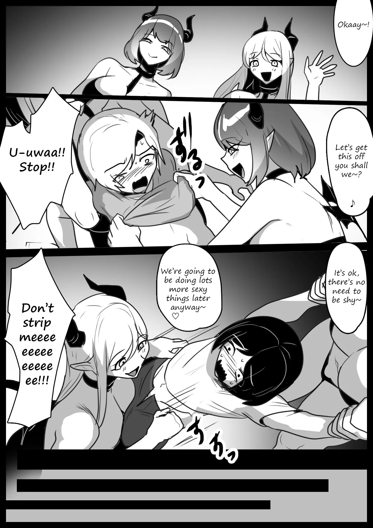 A Story About Evil Succubi Adding Penises To Their Collection page 7