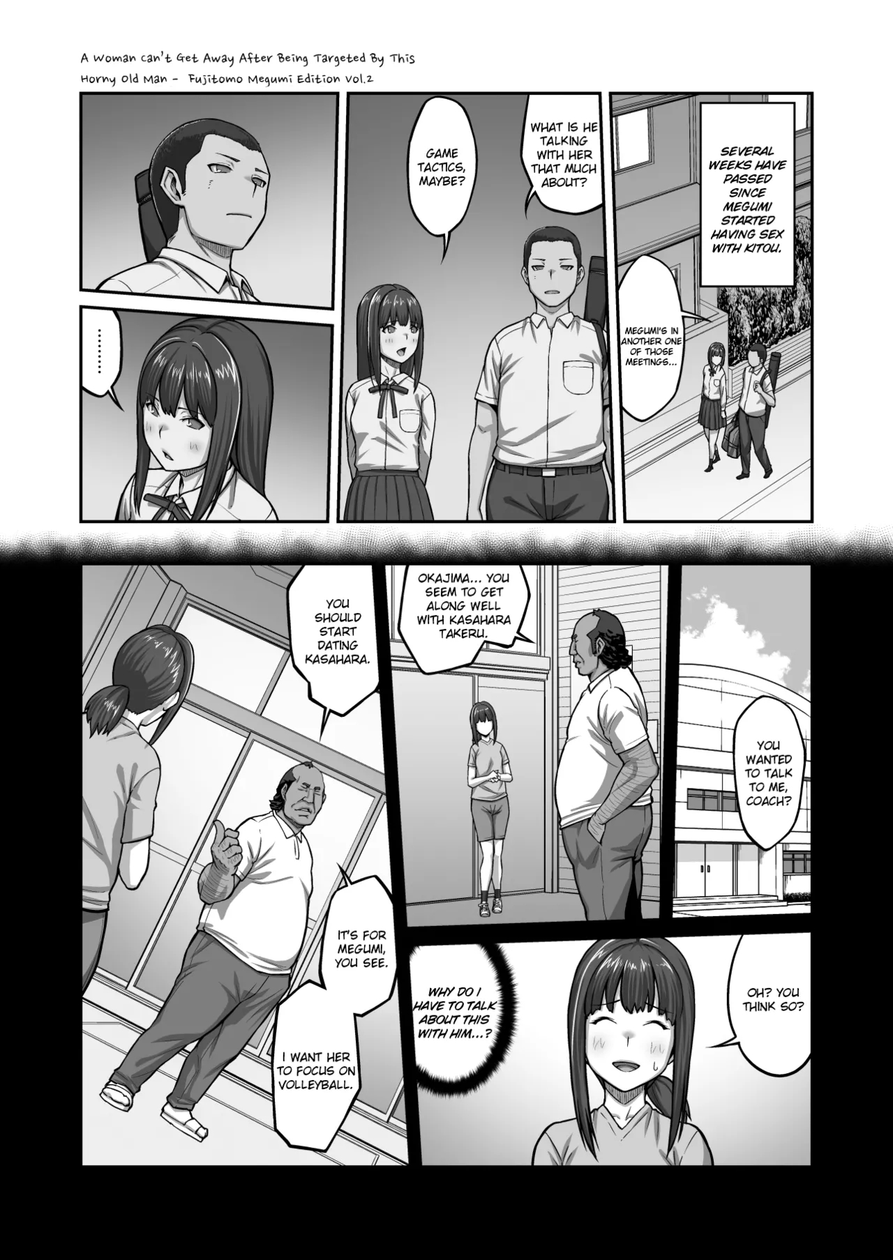 A Woman Can't Get Away After Being Targeted By This Horny Old Man - Fujitomo Megumi Edition Vol.2 =white Symphony= page 45