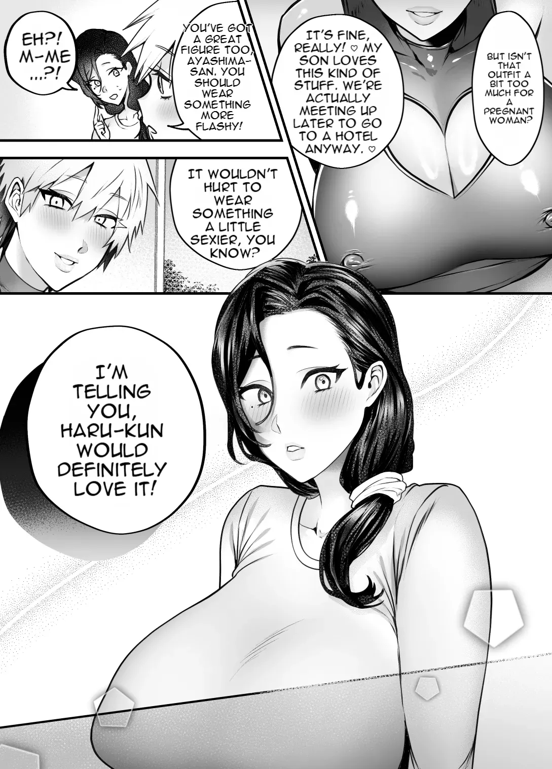 A World Where It Is The Norm For Moms To Become Masturbation Toys Exclusively For Their Sons. page 26