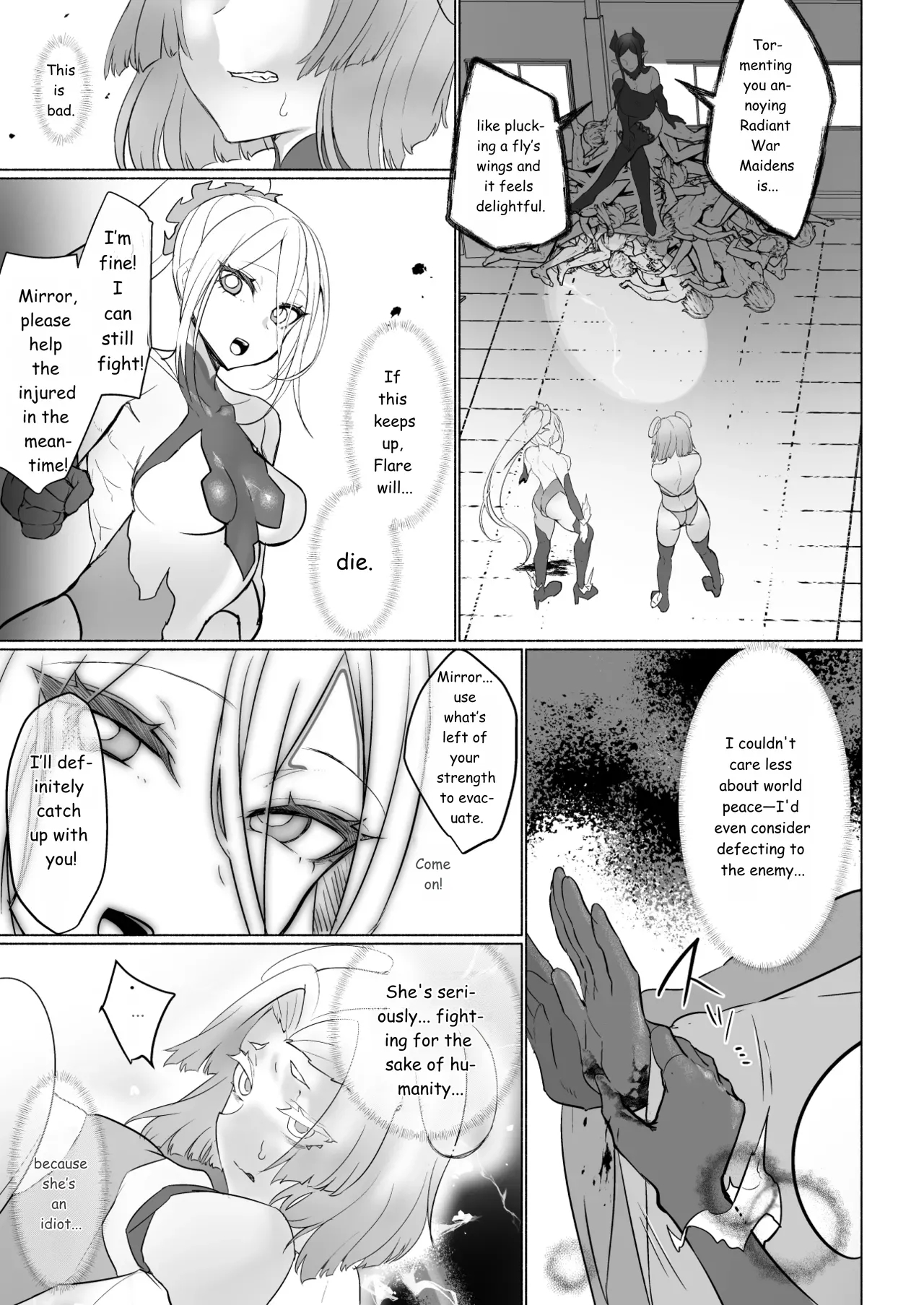 Aku No Onna Kanbu Seigi Ochi Villian Cattle page 5