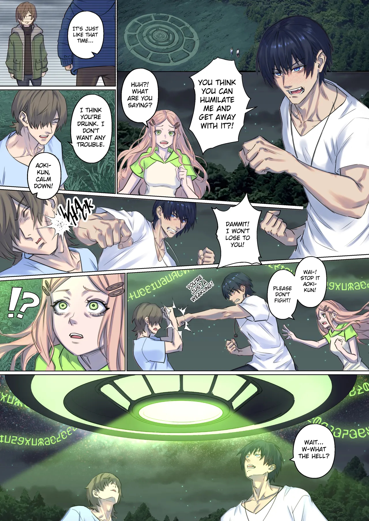 Alien Abduction Chapter 1 page 16