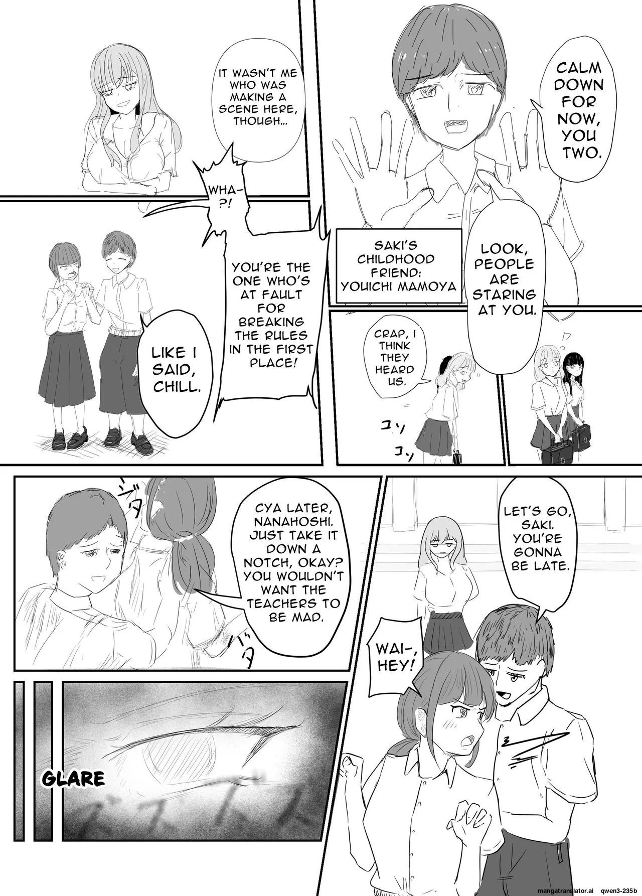 Betraying My Dear Childhood Friend I Fall In Love With A Naughty Girl page 3