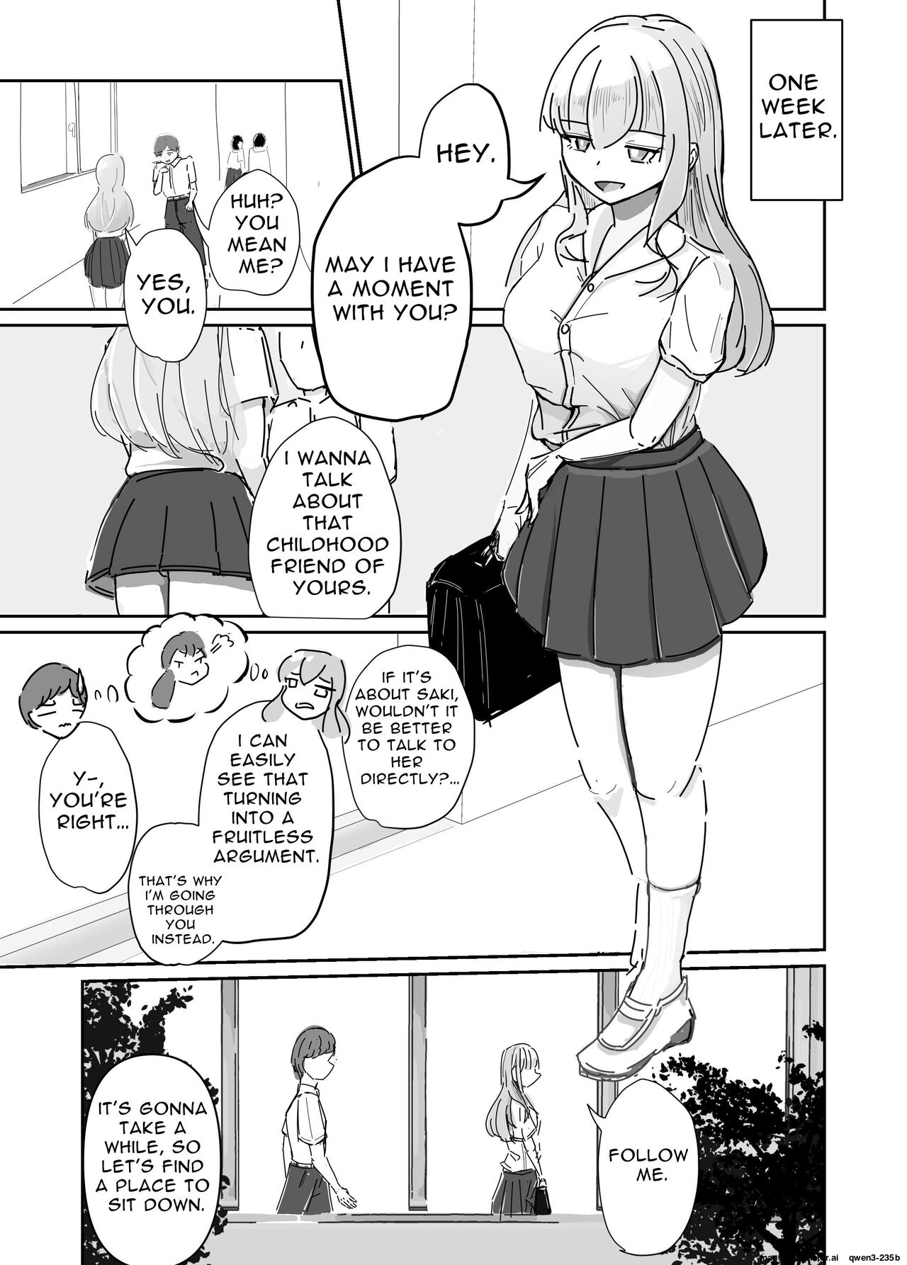 Betraying My Dear Childhood Friend I Fall In Love With A Naughty Girl page 4