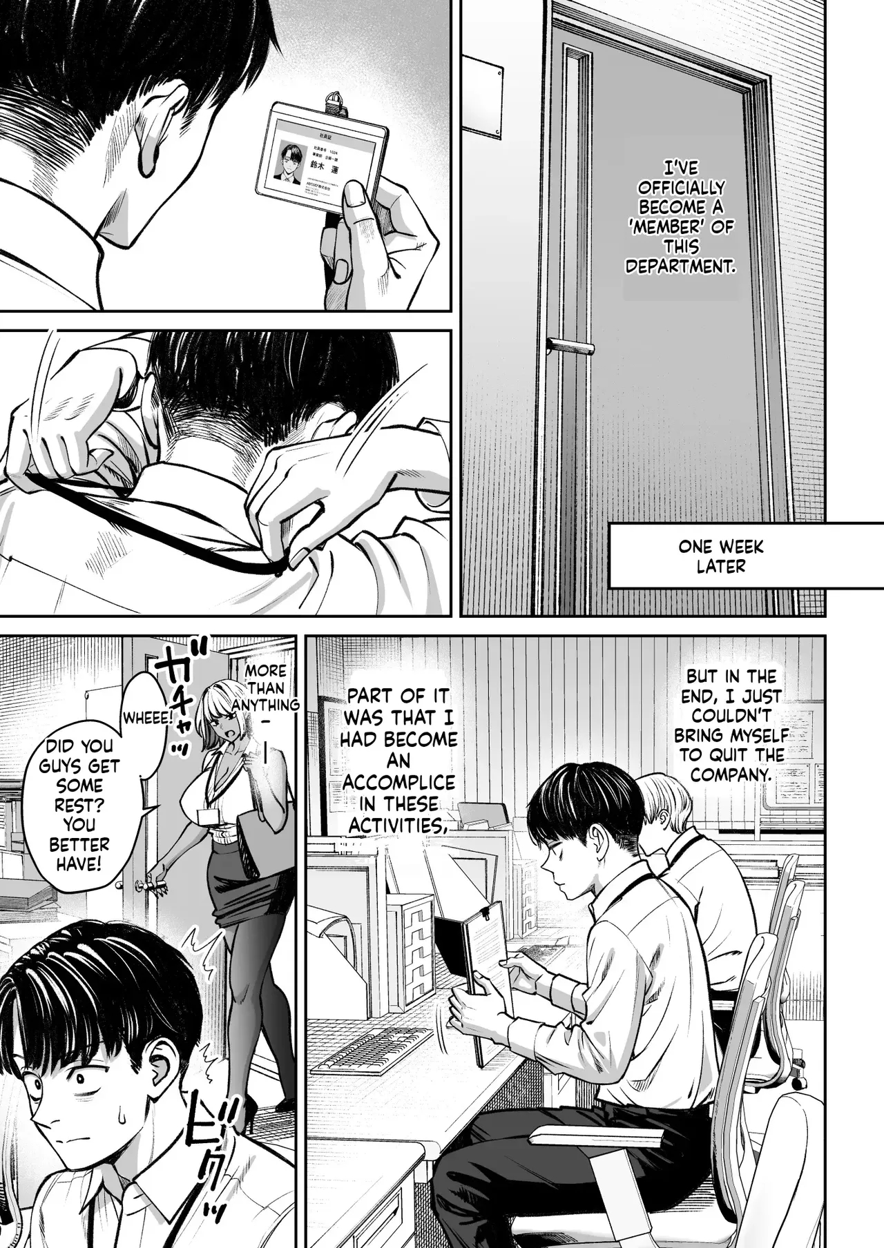 Black Kigyou No Kamin Shitsu Ga Yari Beya Ni Natteta Hanashi page 40