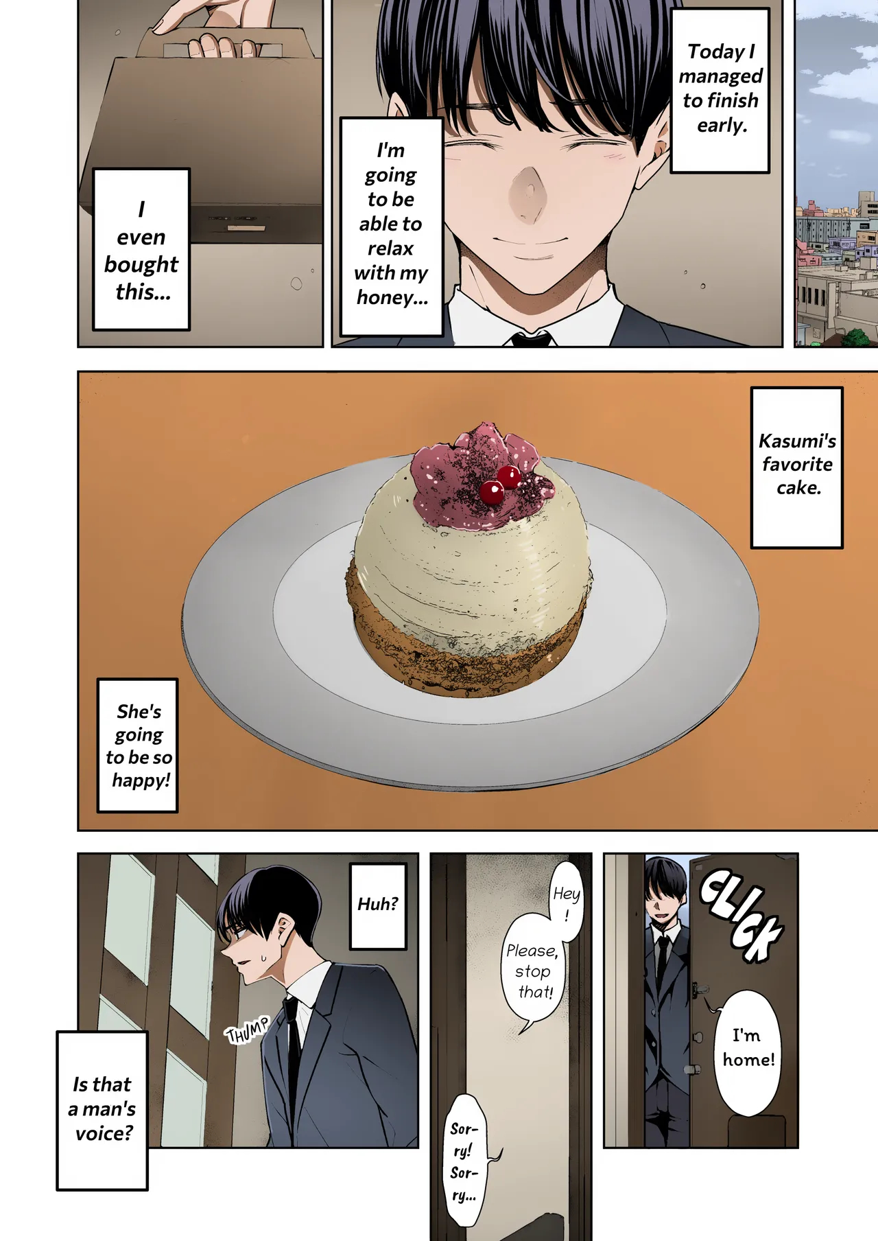 Boku Wa Tsuma Ga Netorare Nando Mo Ikasareru Sugata O Mitsuzuketa- I Kept Watching While A Man Made My Wife Cum Over And Over page 5