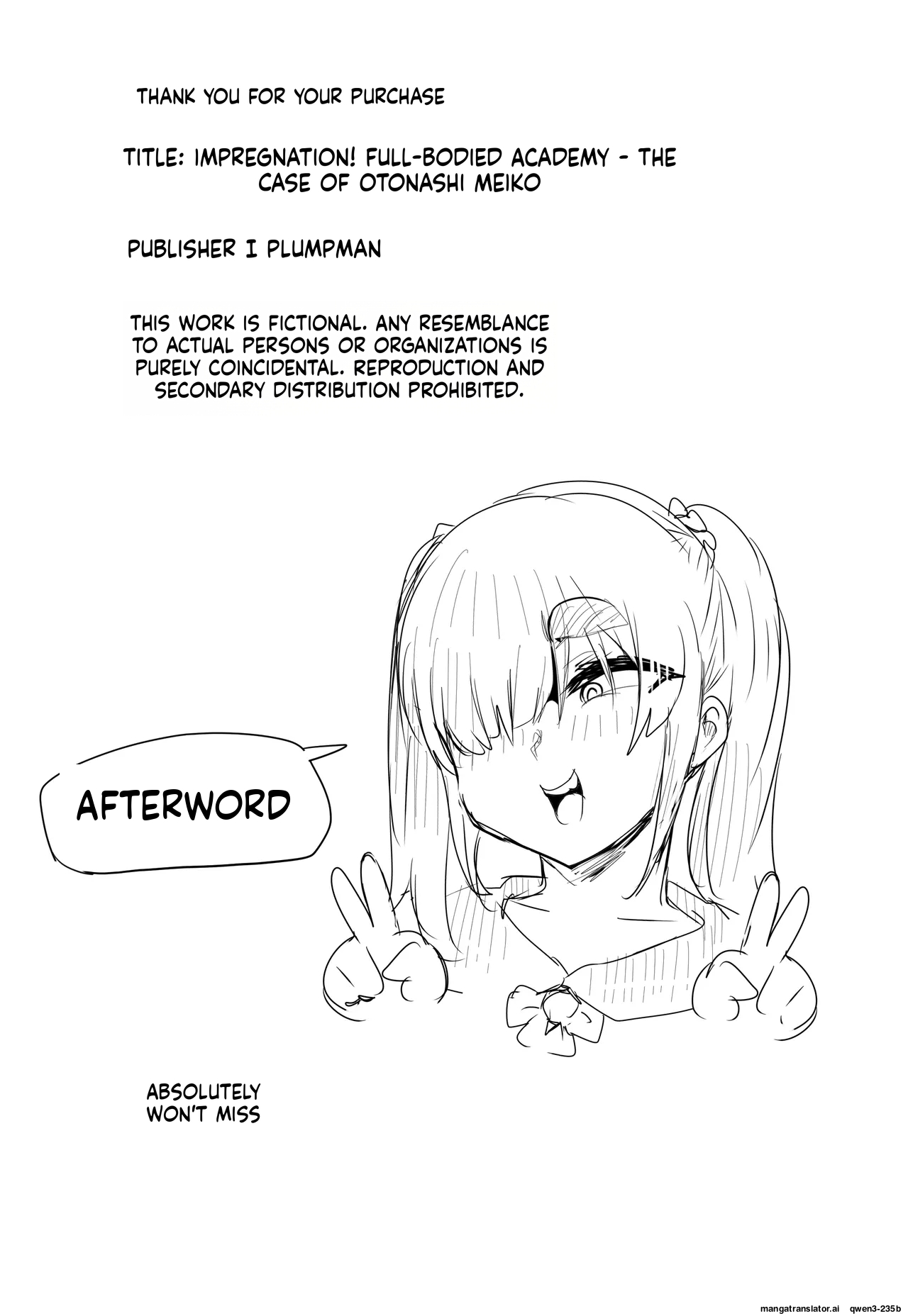 Breeding! Plump Academy: The Case Of Meiko Otonashi page 82