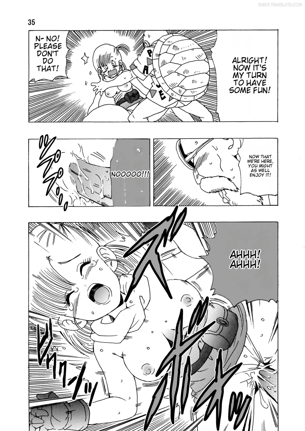 Bulma Hon ~shenlong No Densetsu~ page 36