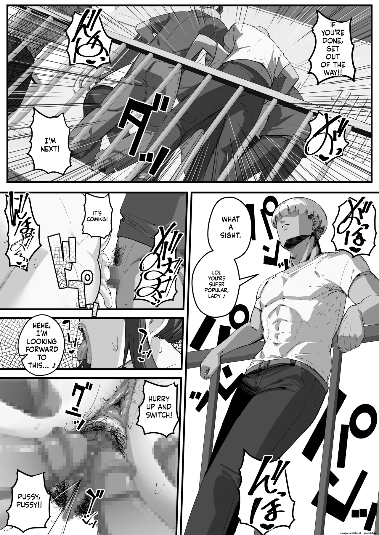 Chara Otoko Ni Netorareru Tare Deka Nagachichi Kaa-san 2 _ The Busty Mom With Long, Sagging Breasts Gets Seduced By A Playboy - Part 2 page 49