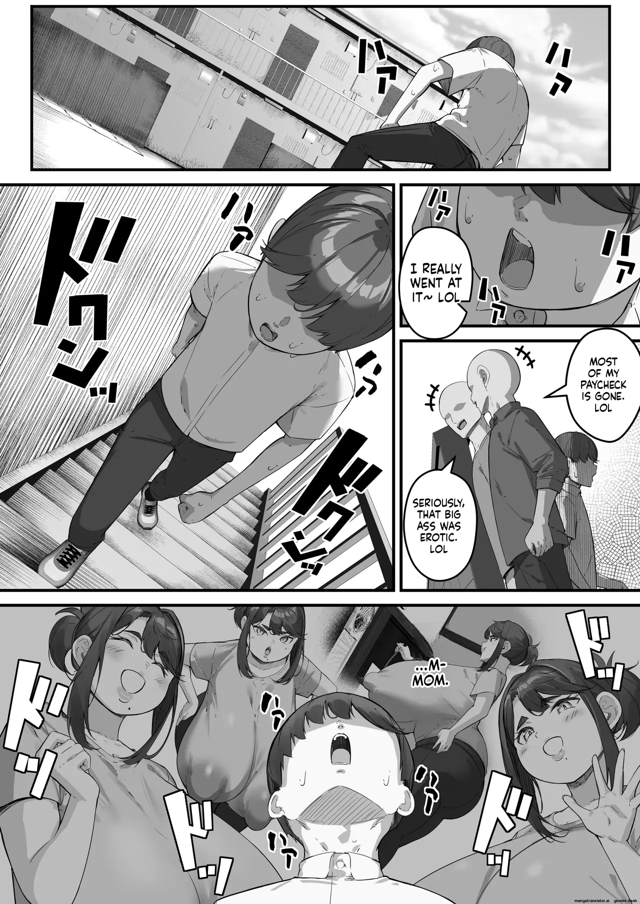 Chara Otoko Ni Netorareru Tare Deka Nagachichi Kaa-san 2 _ The Busty Mom With Long, Sagging Breasts Gets Seduced By A Playboy - Part 2 page 51