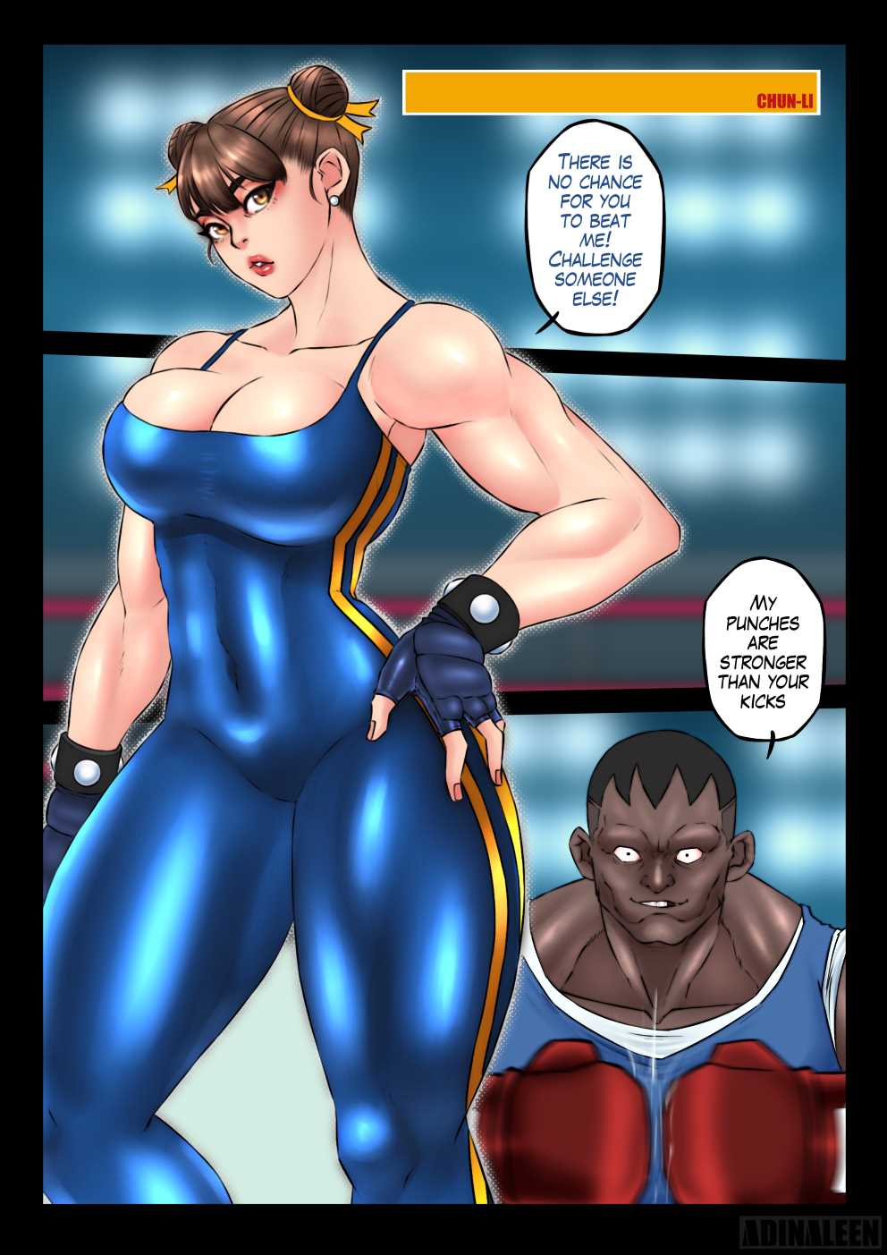 Chun-li Vs. Balrog page 2