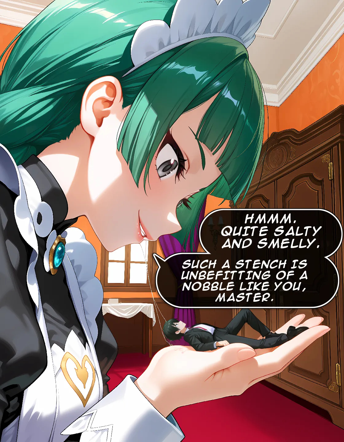 Comic - Giantess Lebanne Will Serve You Faithfully page 5