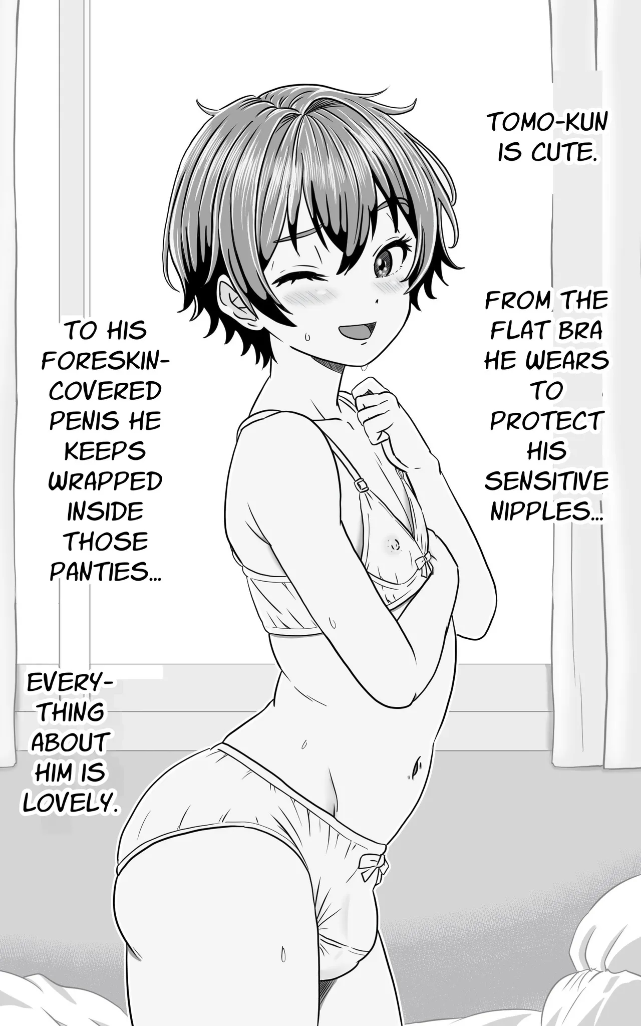 Crossdressing Prettyboy Tomo Is Always Wet page 2