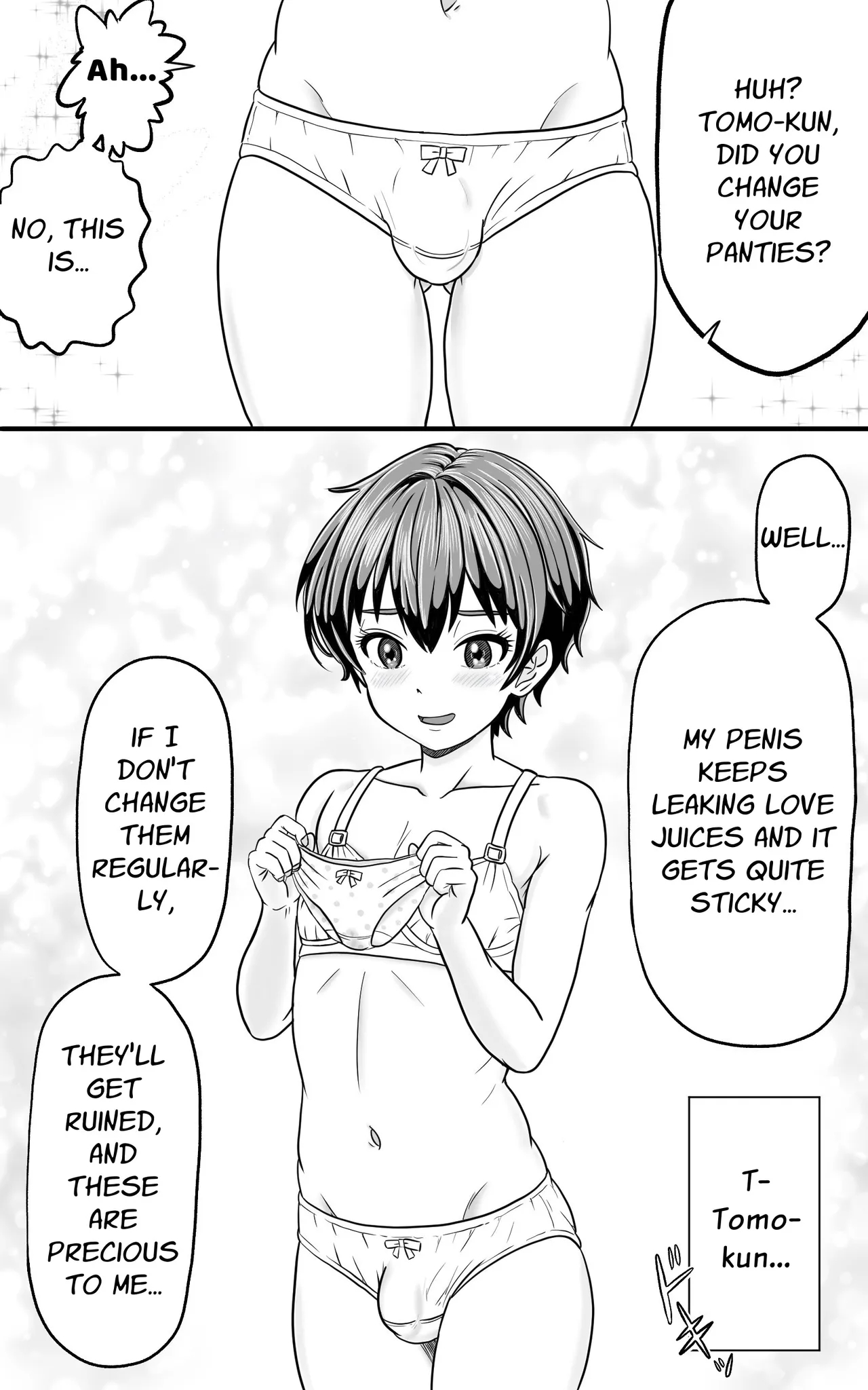 Crossdressing Prettyboy Tomo Is Always Wet page 3