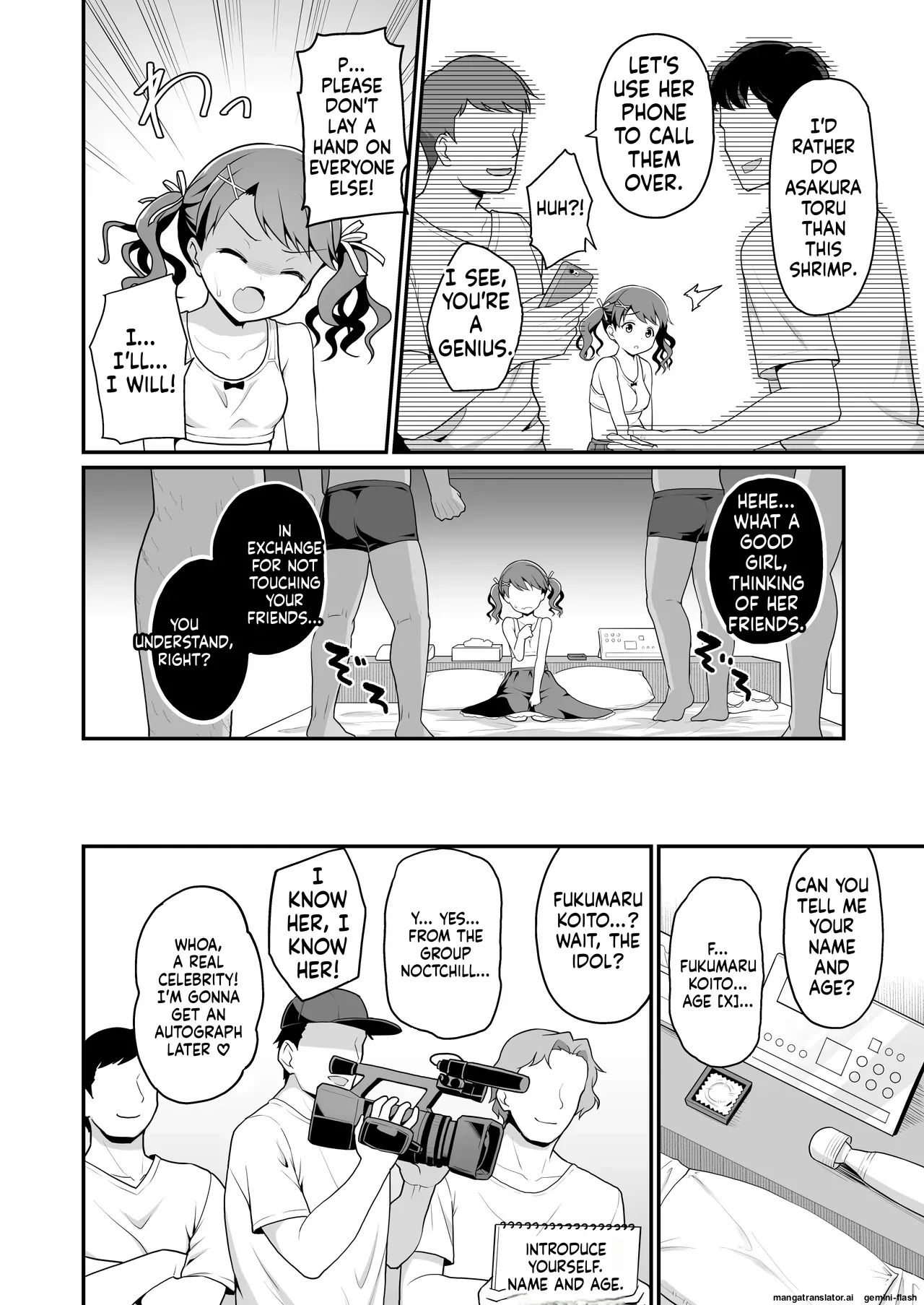 Damasareta Geneki Idol Ga Av O Torarete Mama Ni Sareta Hanashi page 10