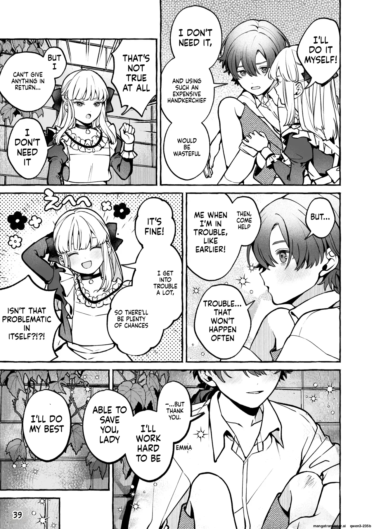 Danzai Akuyaku Reijou To Moto Shiyounin No Konyaku page 40