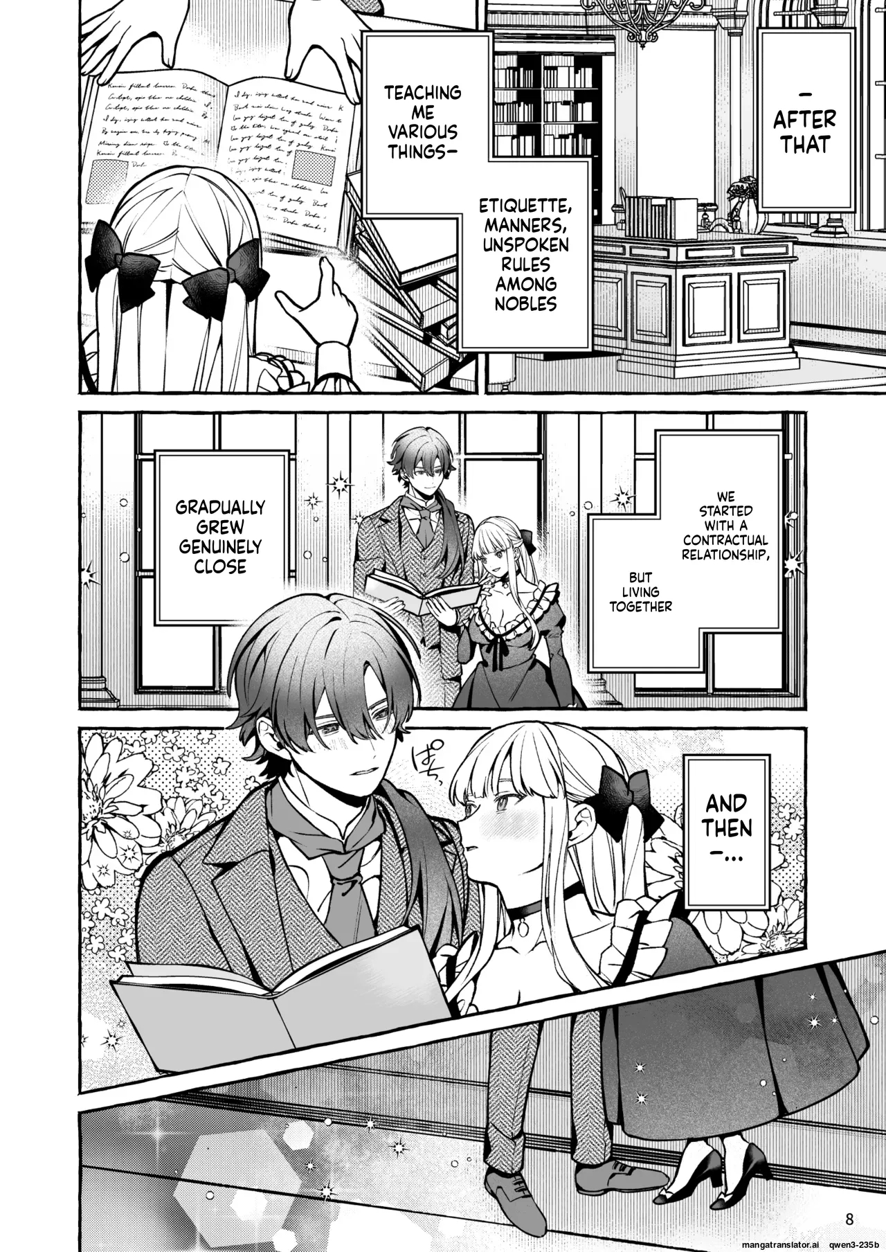 Danzai Akuyaku Reijou To Moto Shiyounin No Konyaku page 9