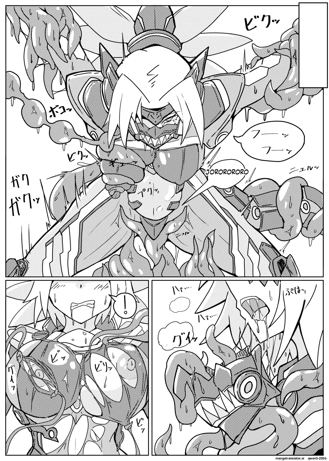 Dinomorphia Tentacle Torture page 9