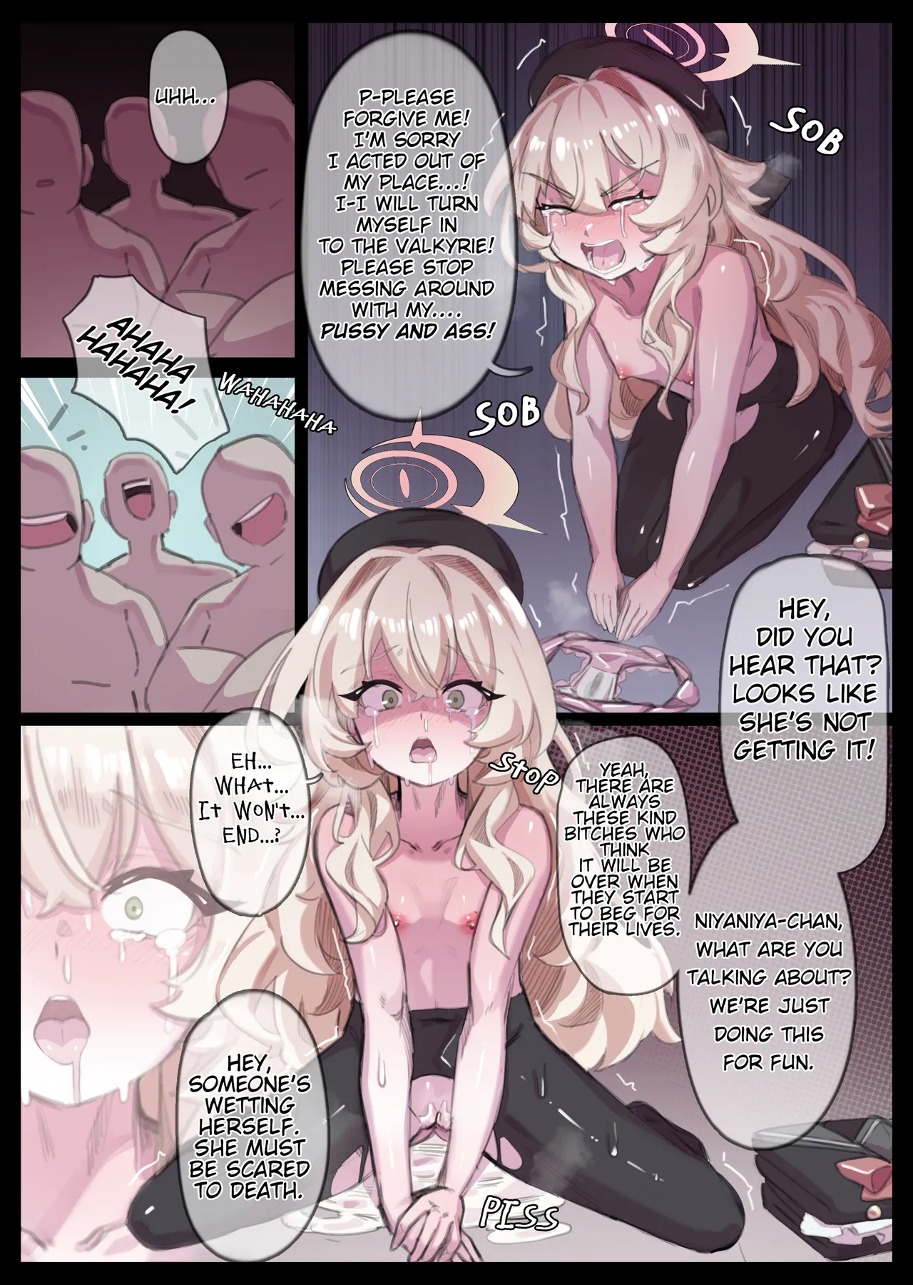 ニヤニヤ教授逮捕大作戦 page 9