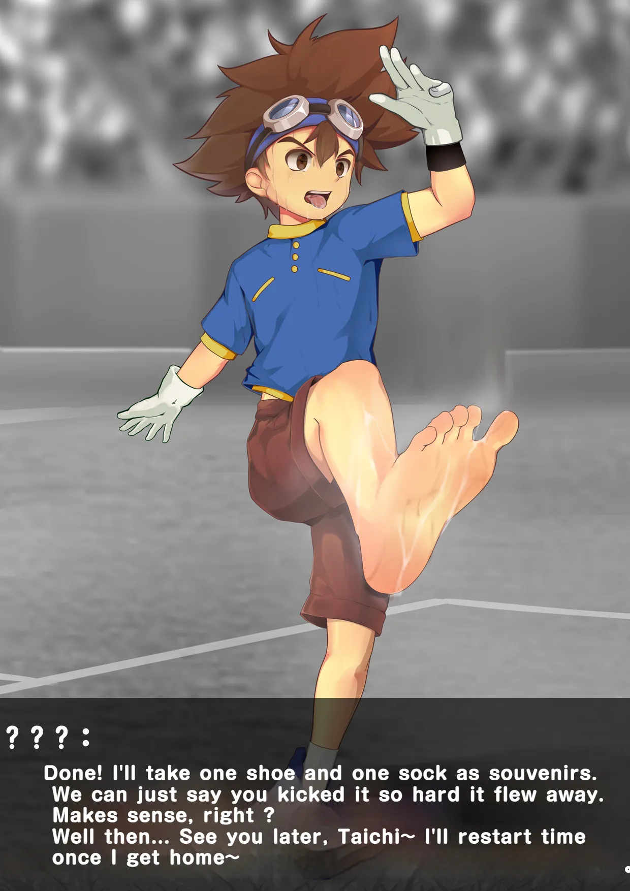 八神太一·時止め Taichi Time Stop page 106