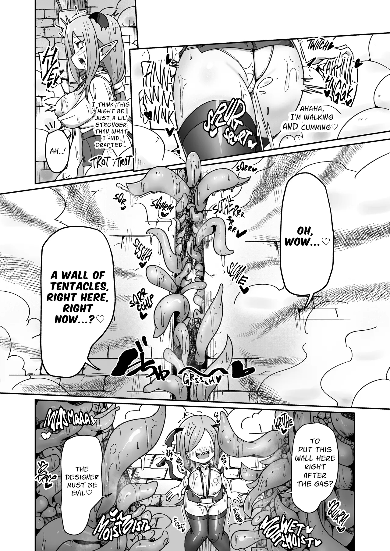 Embezzlement, Ho: Wagie Monster-chan Builds Her Very Own Goon Cave Dungeon page 27