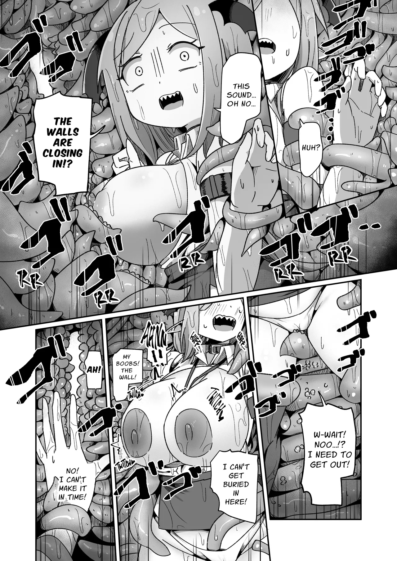 Embezzlement, Ho: Wagie Monster-chan Builds Her Very Own Goon Cave Dungeon page 33