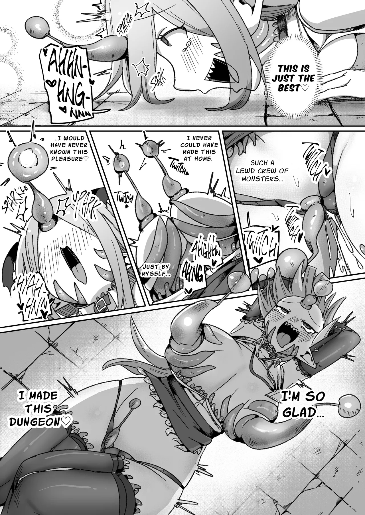Embezzlement, Ho: Wagie Monster-chan Builds Her Very Own Goon Cave Dungeon page 41