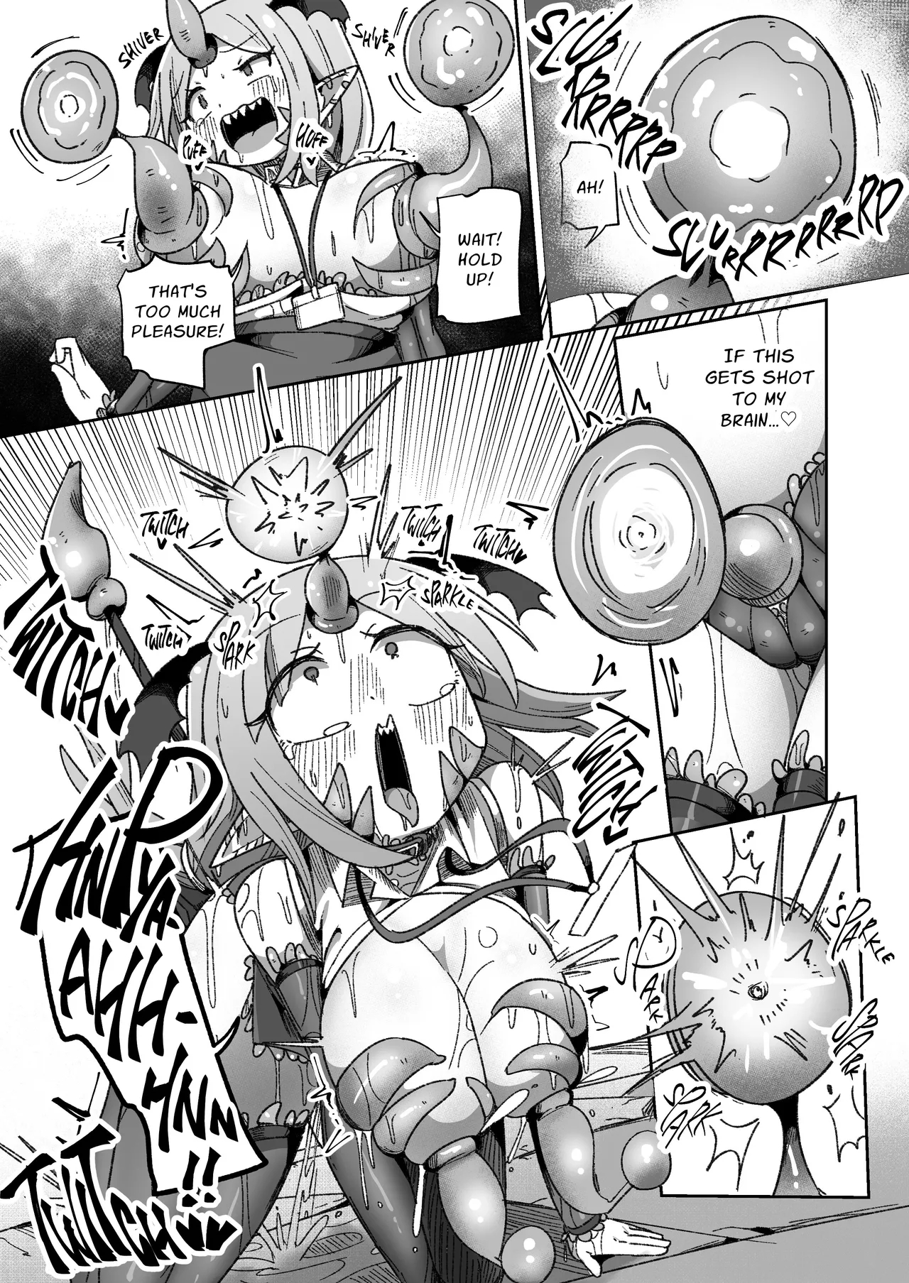 Embezzlement, Ho: Wagie Monster-chan Builds Her Very Own Goon Cave Dungeon page 42