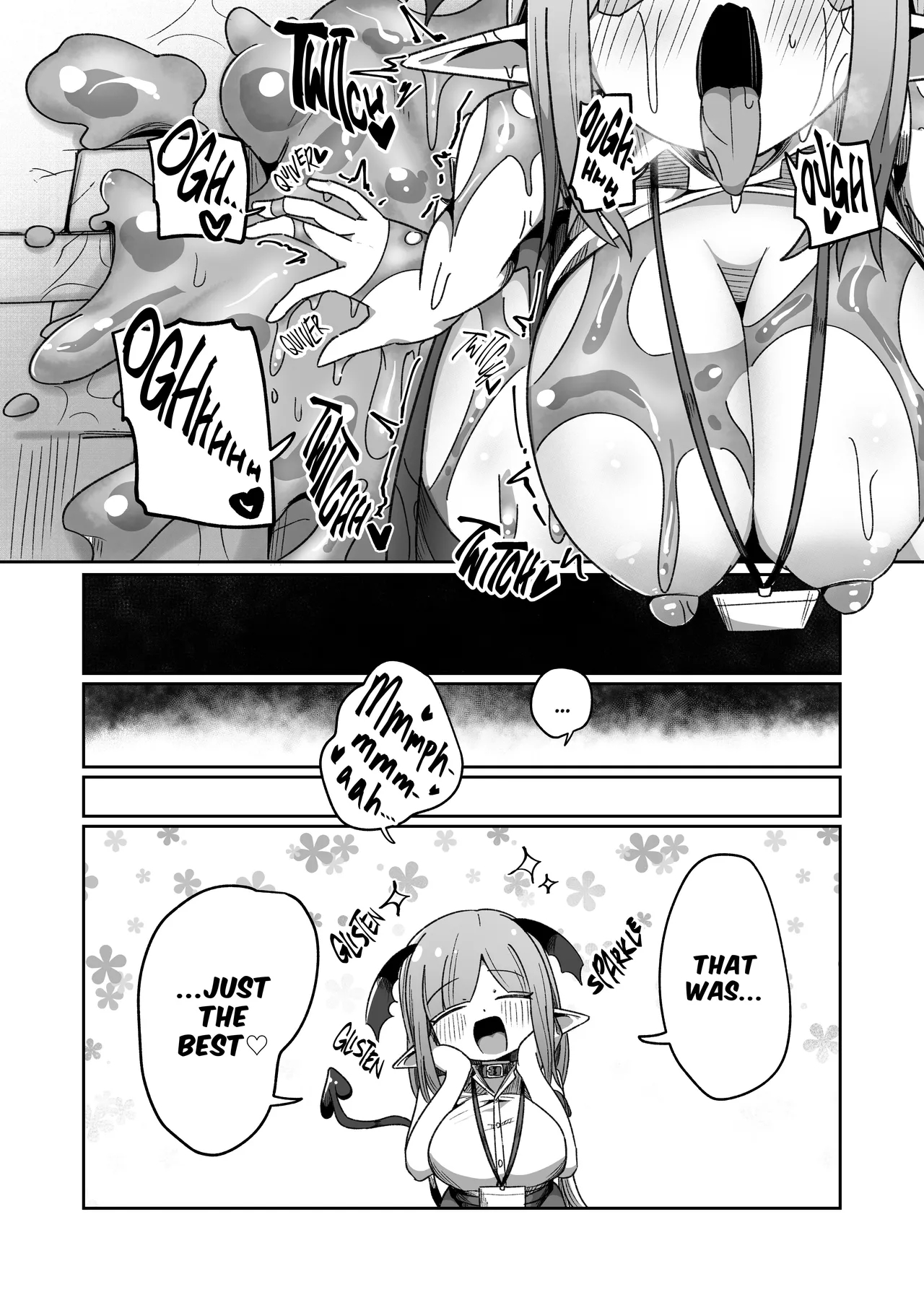 Embezzlement, Ho: Wagie Monster-chan Builds Her Very Own Goon Cave Dungeon page 46