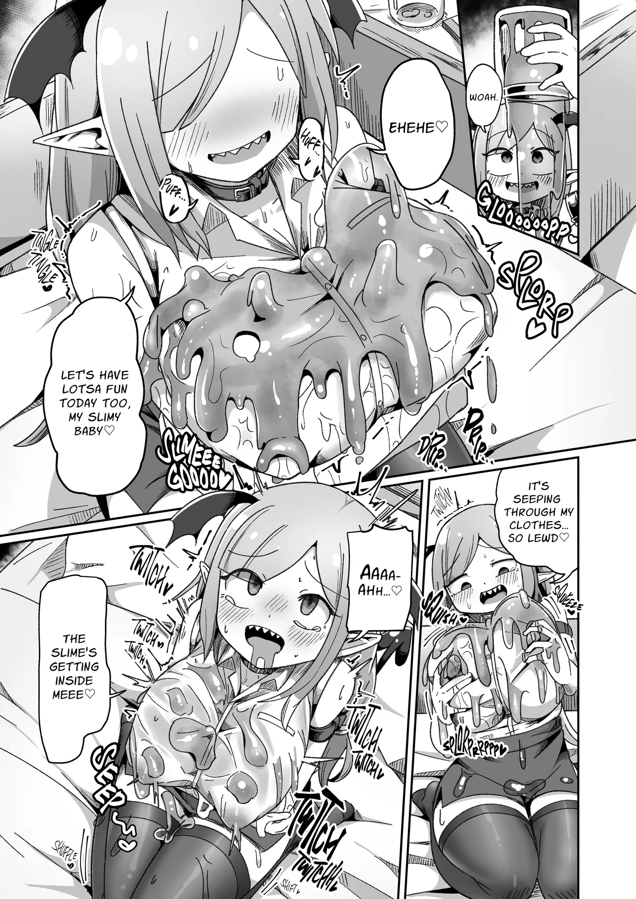 Embezzlement, Ho: Wagie Monster-chan Builds Her Very Own Goon Cave Dungeon page 7