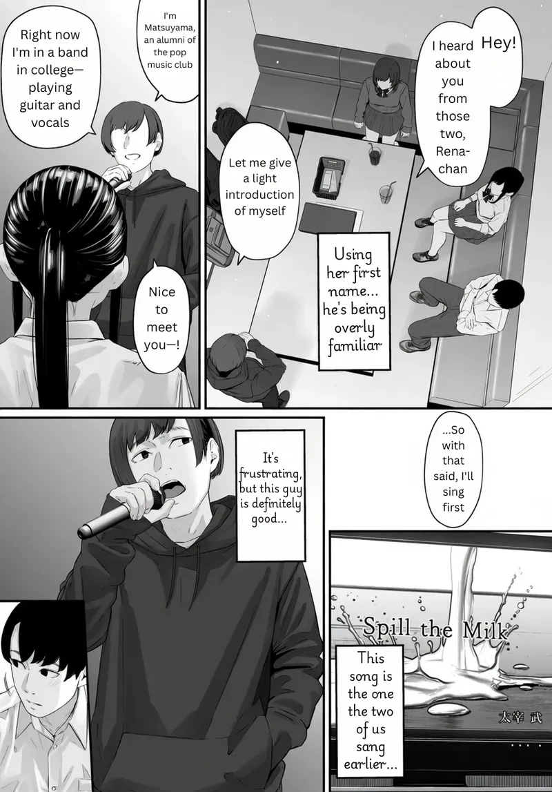 Even Though I Was Supposed To Sing That Love First! page 18