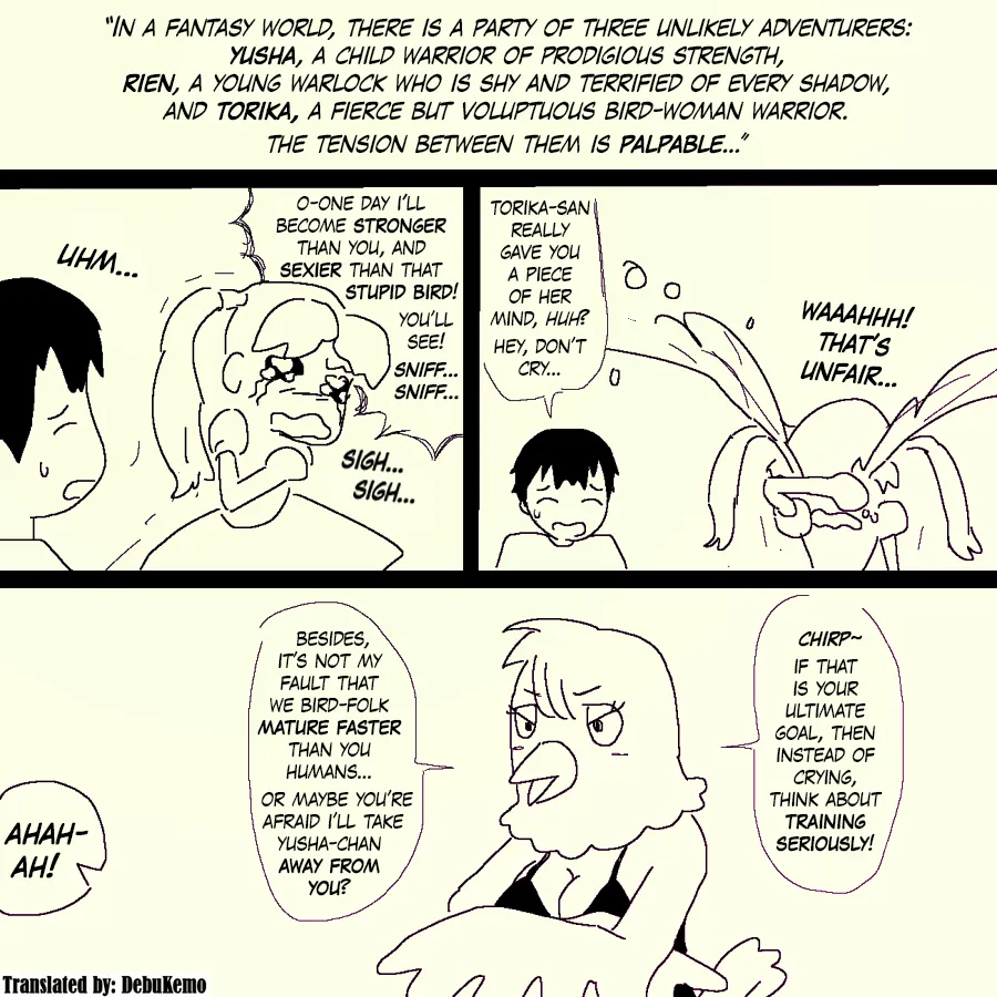 Fantasy-style Erotic Character page 3