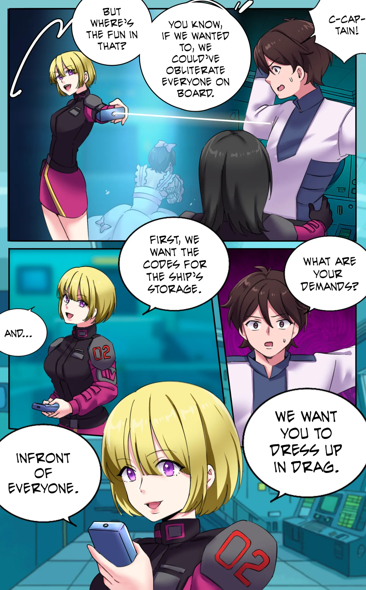 Female Clothing Vaporization Of Shame page 16