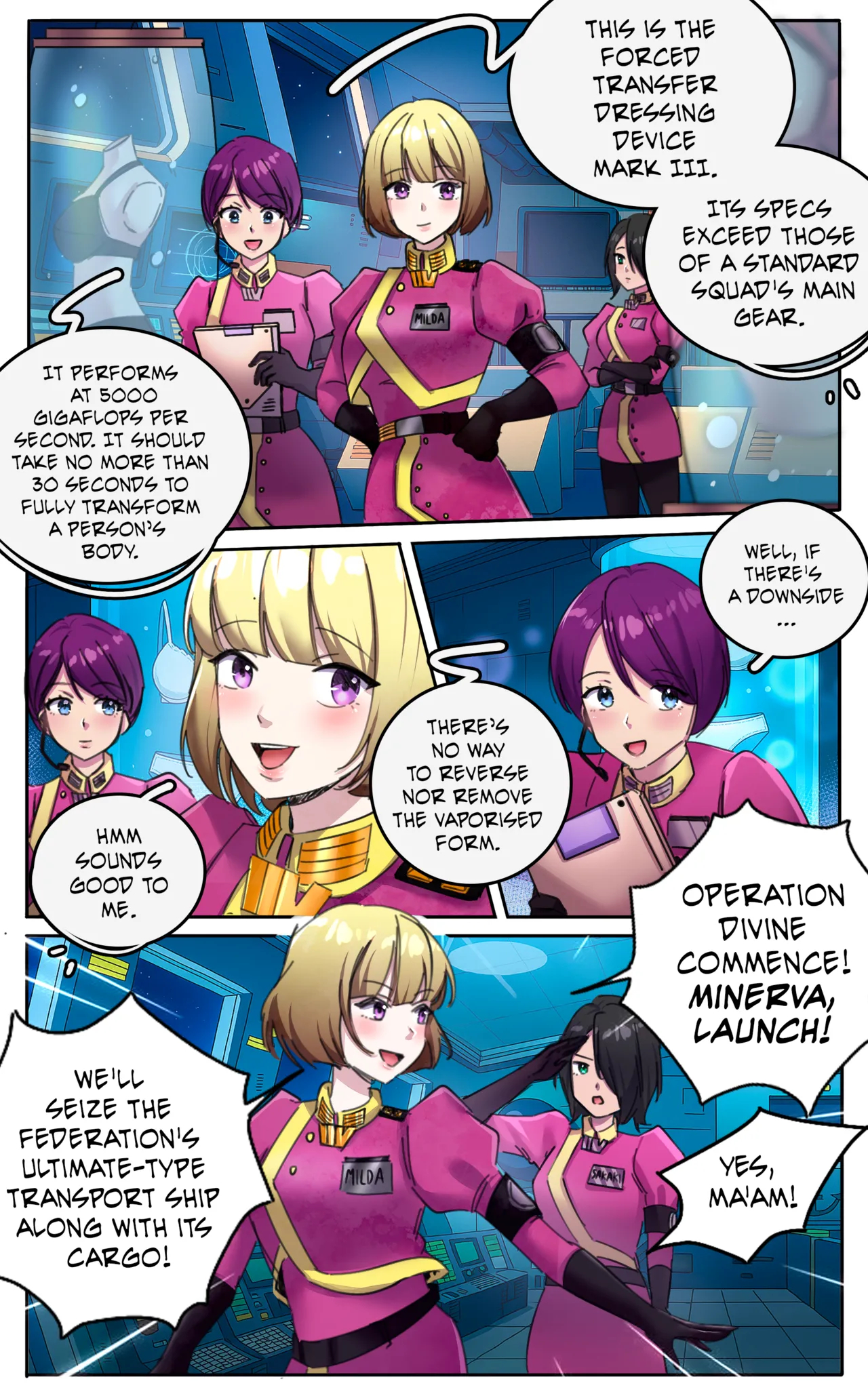 Female Clothing Vaporization Of Shame page 2