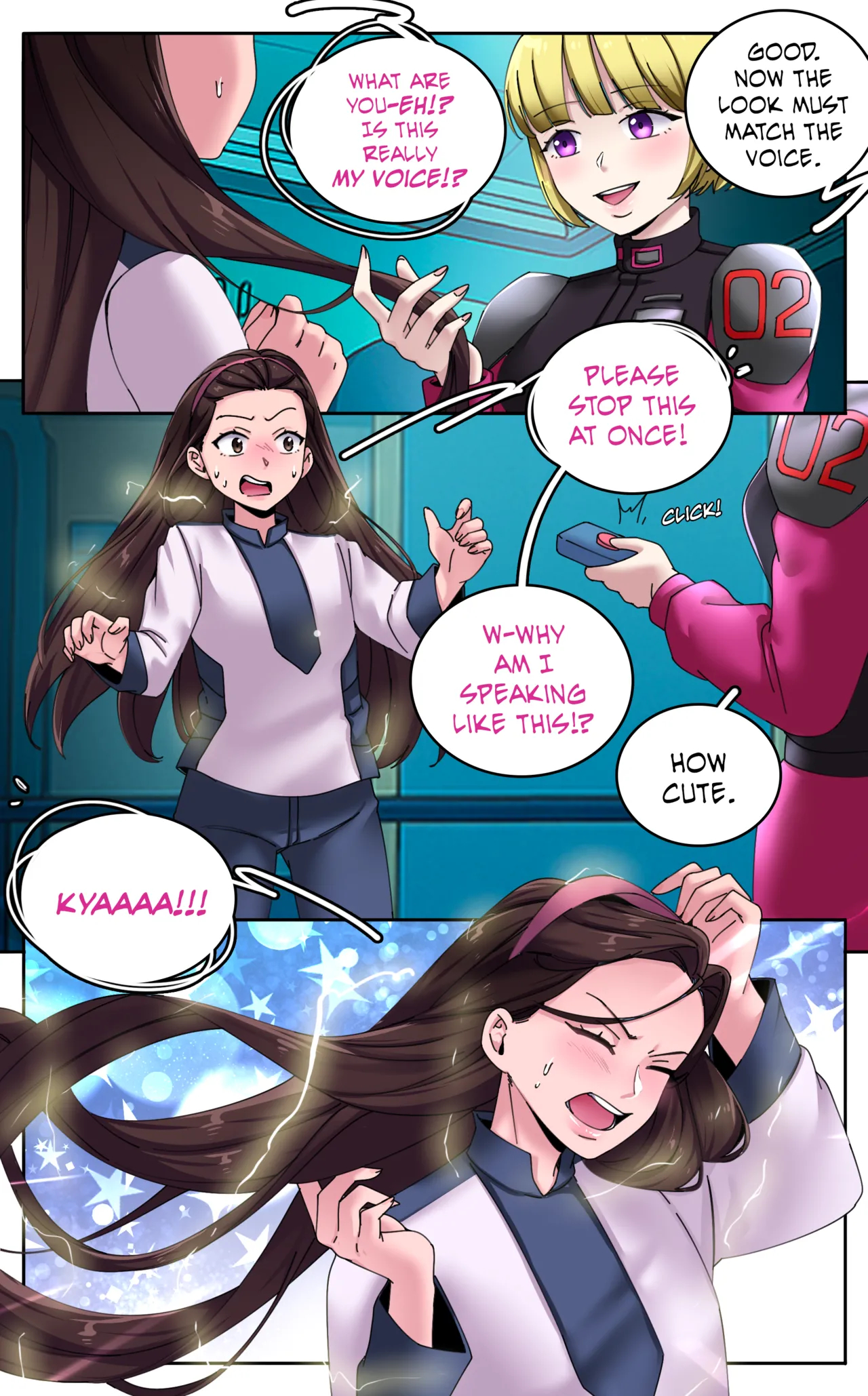 Female Clothing Vaporization Of Shame page 21