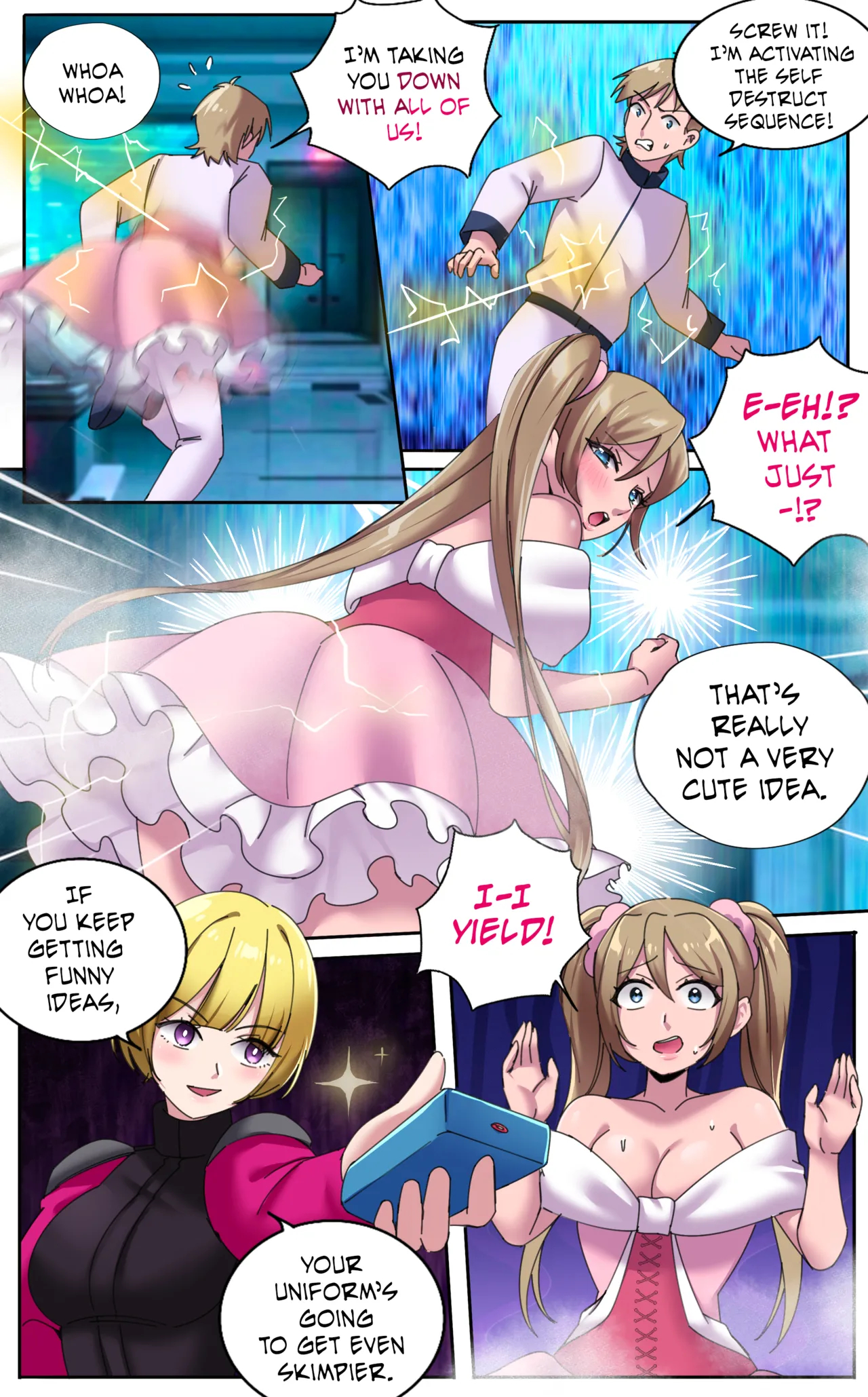Female Clothing Vaporization Of Shame page 28