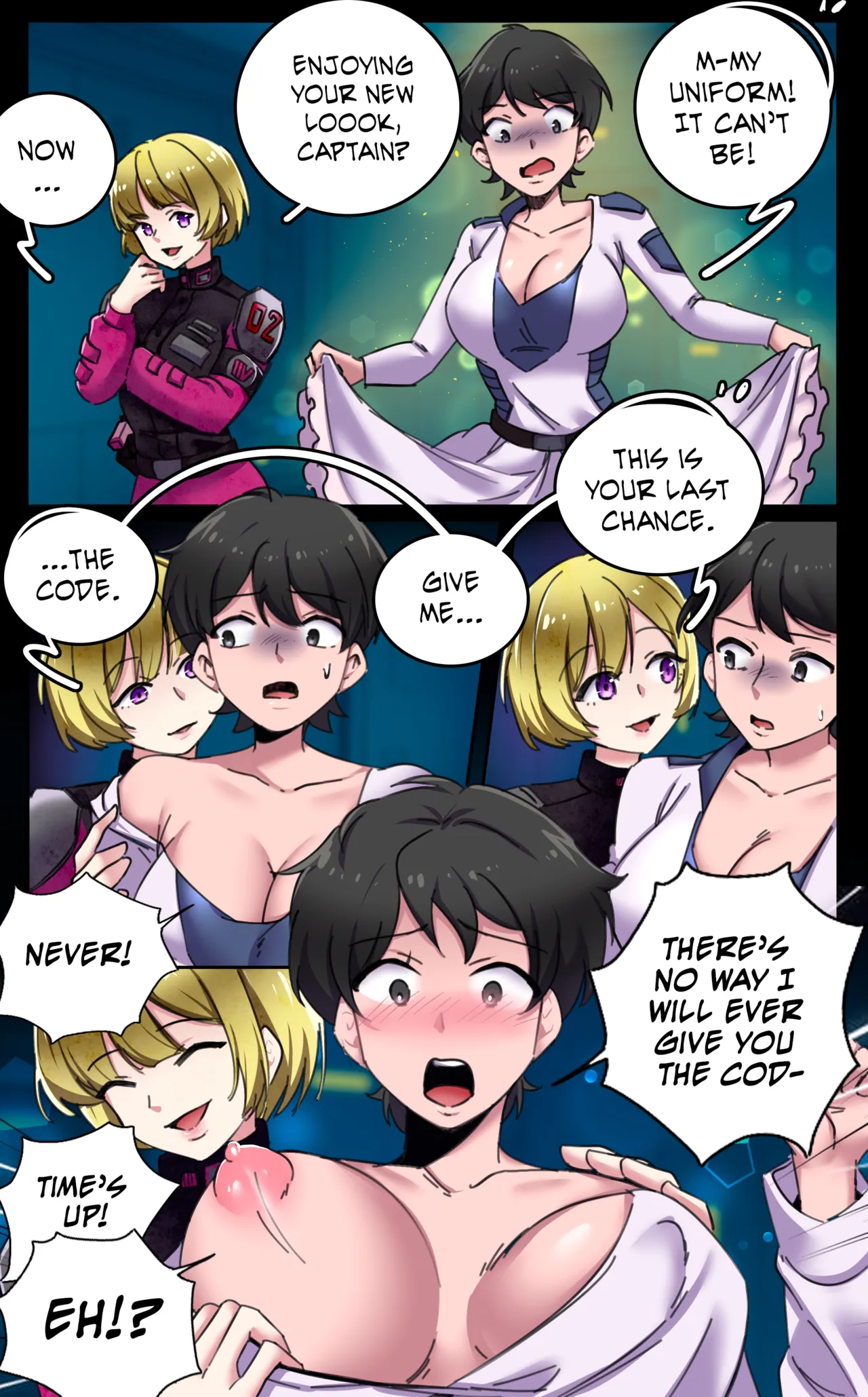 Female Clothing Vaporization Of Shame page 8