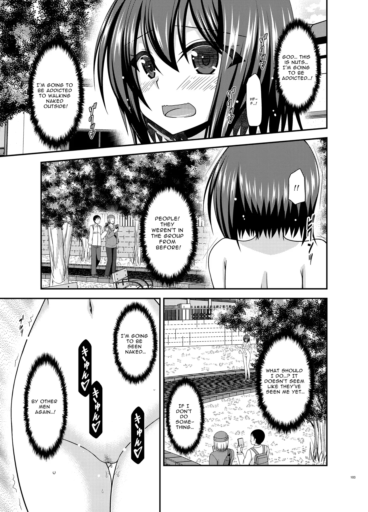 Flasher Cutie Gets Cucked! page 102