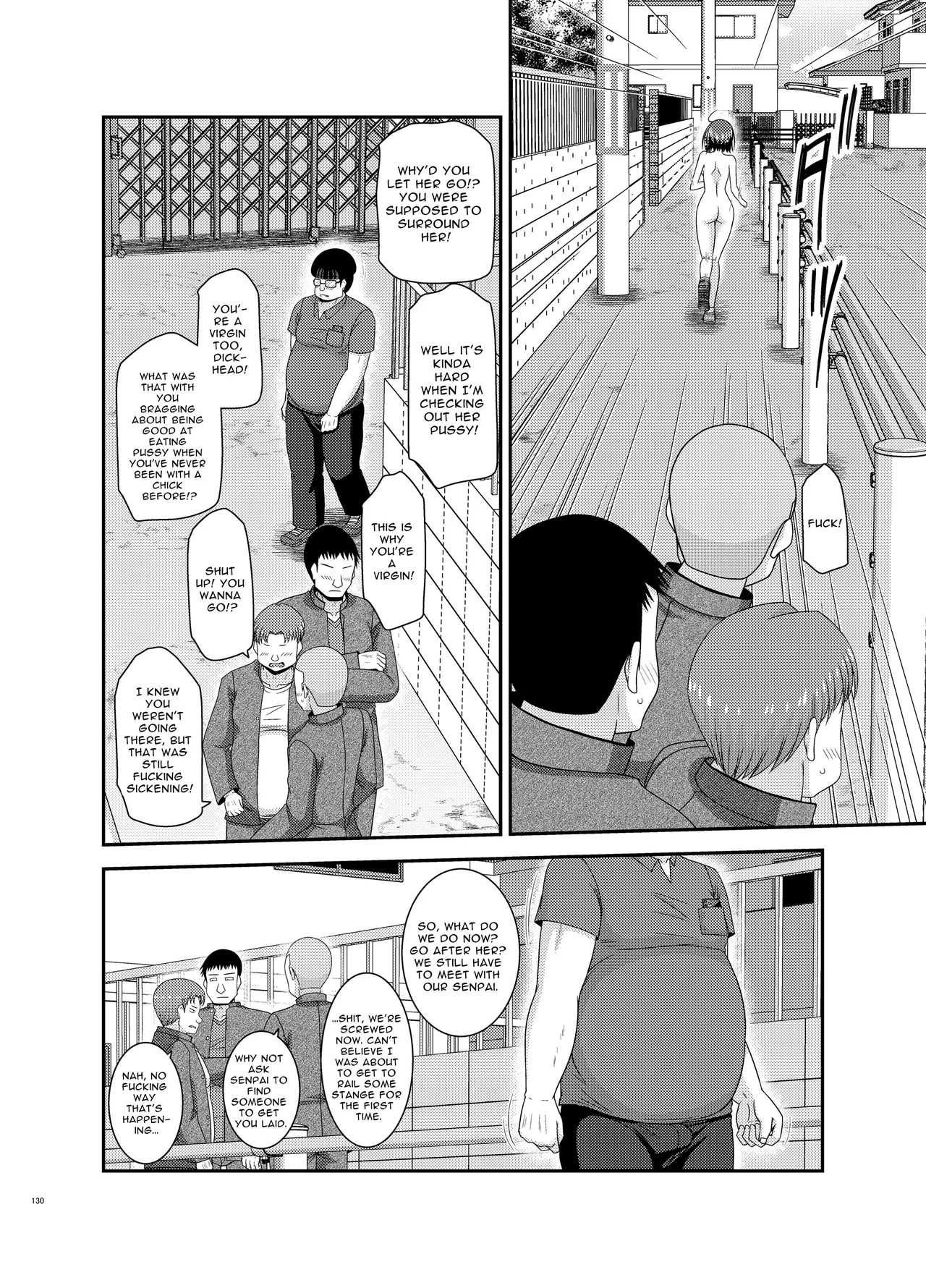 Flasher Cutie Gets Cucked! page 129