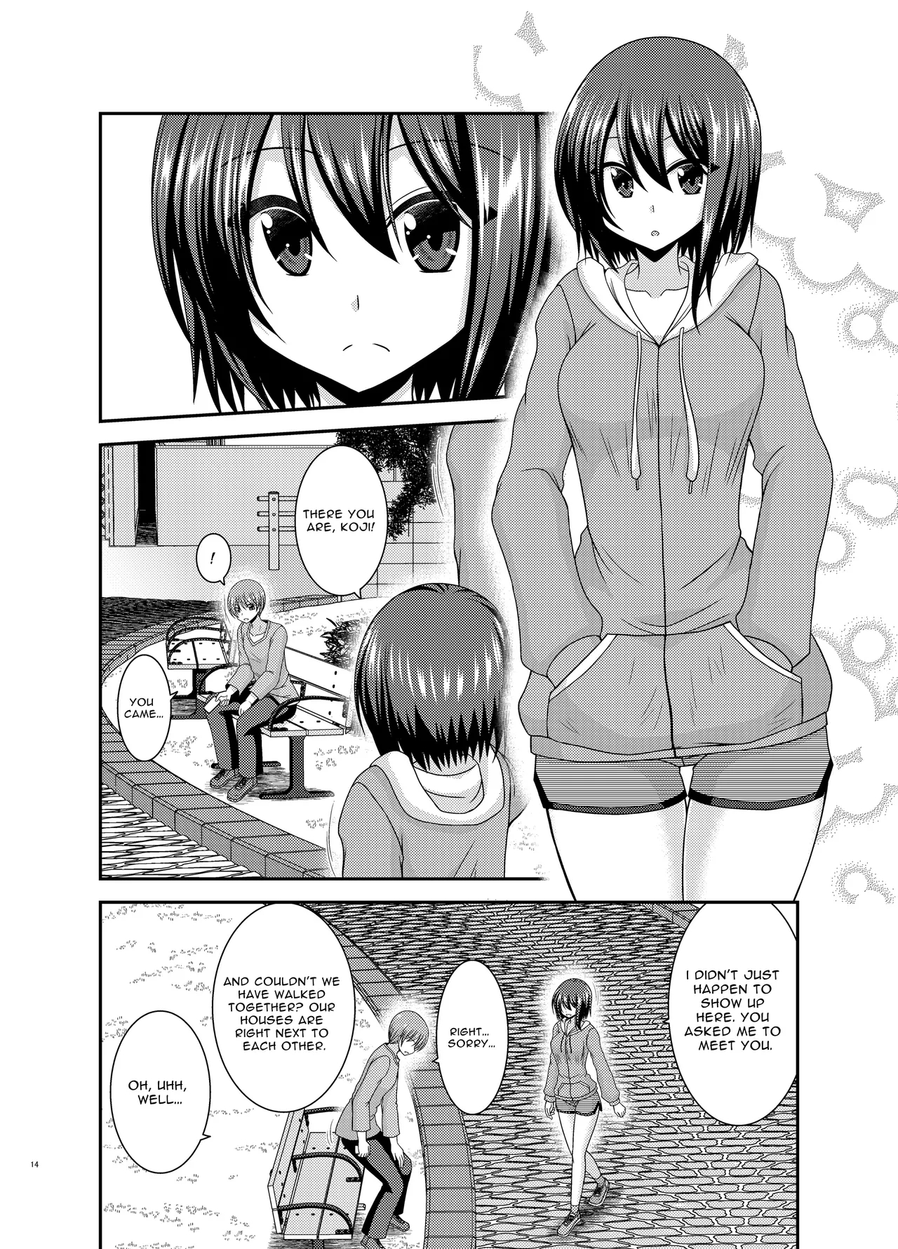 Flasher Cutie Gets Cucked! page 13