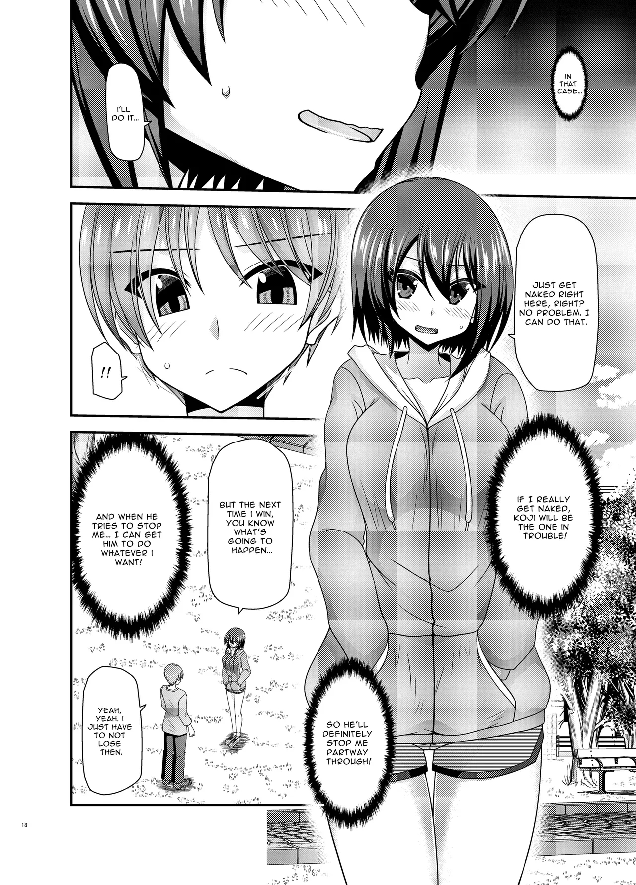 Flasher Cutie Gets Cucked! page 17