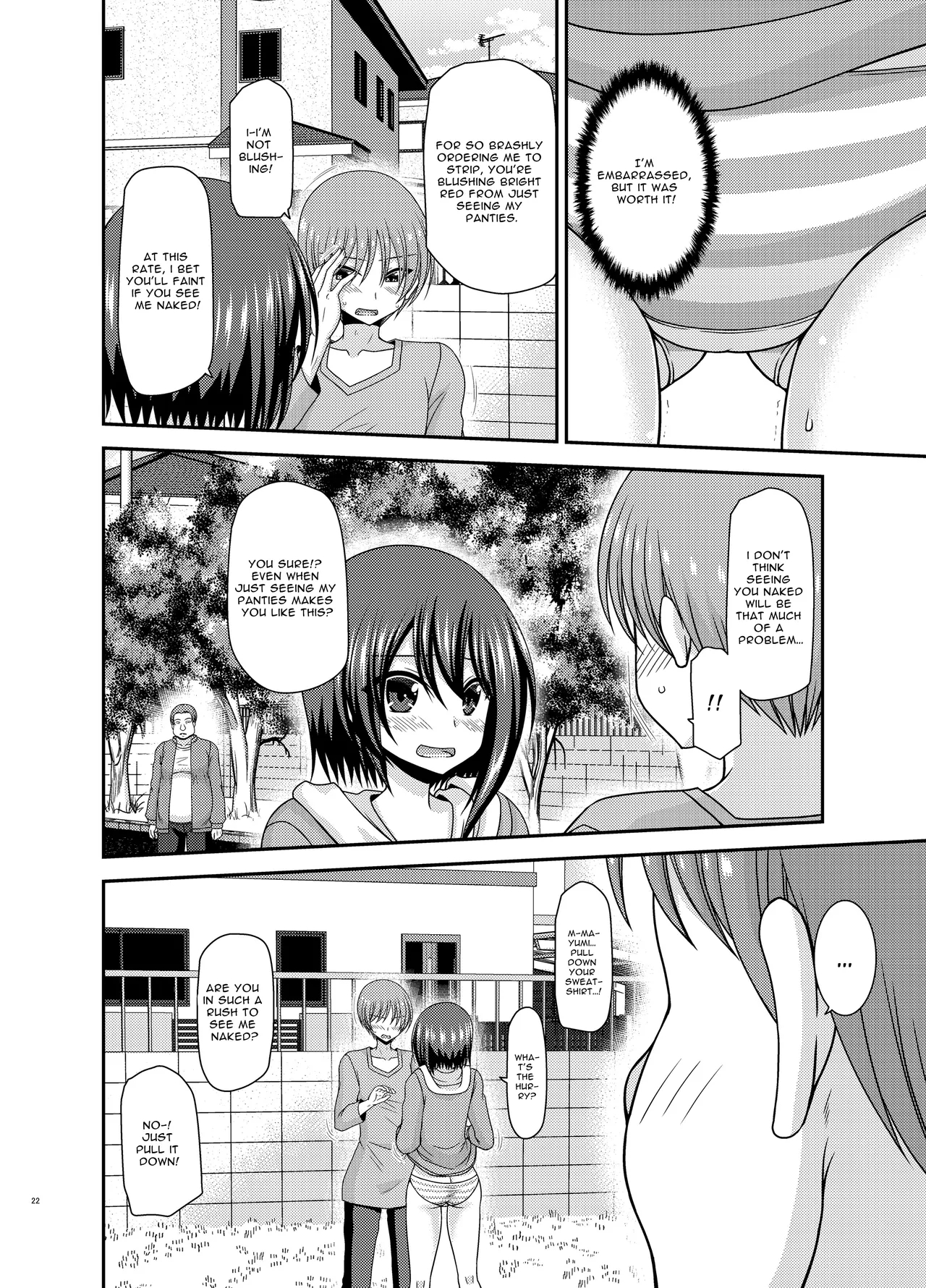Flasher Cutie Gets Cucked! page 21