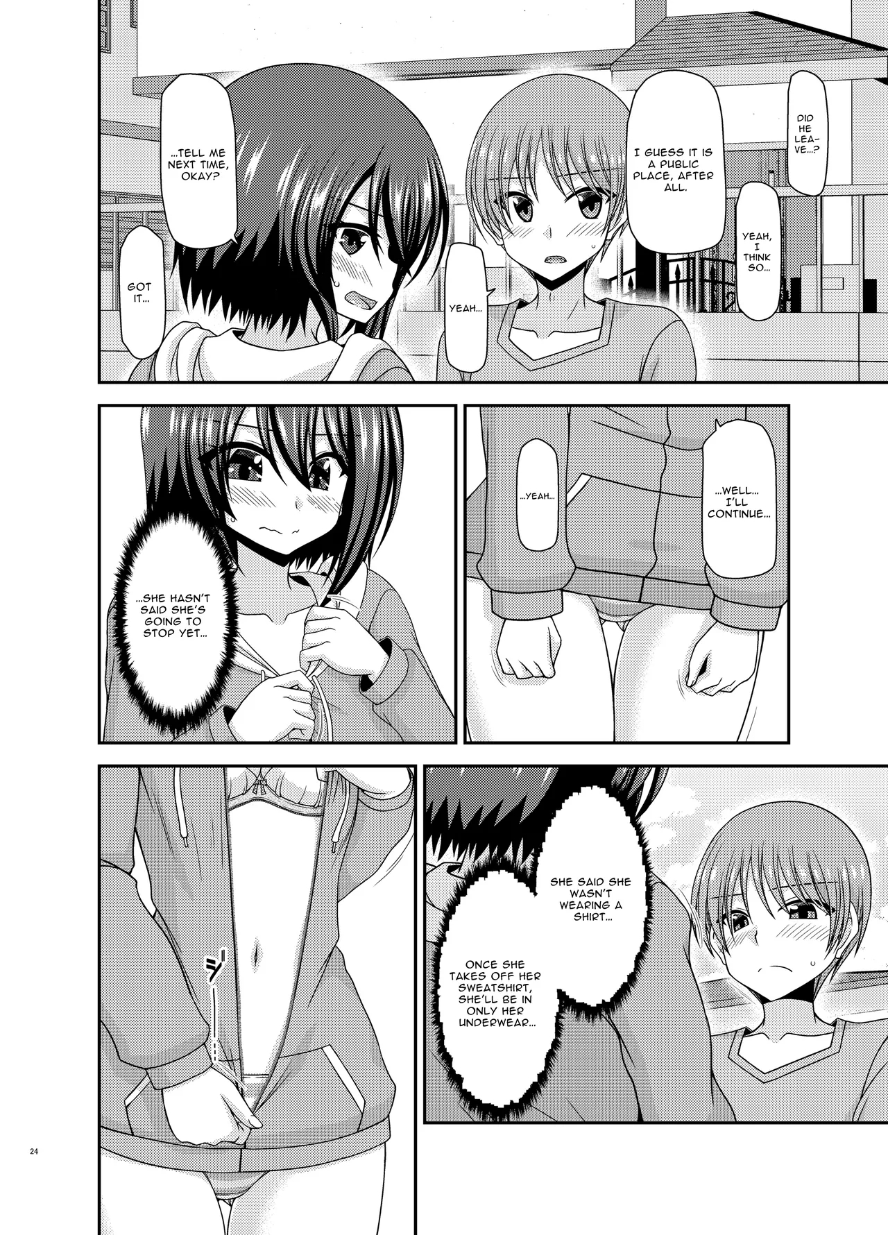 Flasher Cutie Gets Cucked! page 23