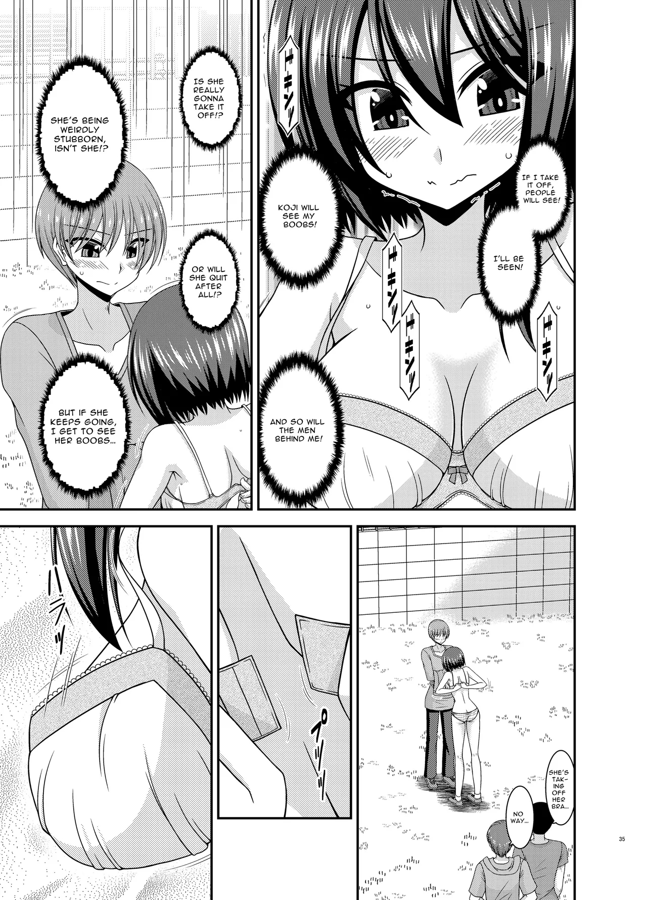 Flasher Cutie Gets Cucked! page 34