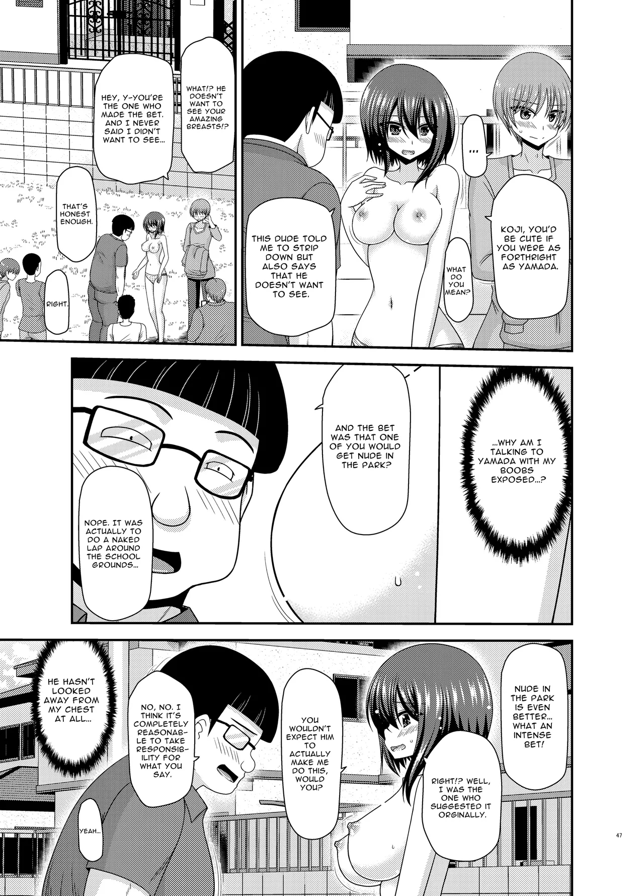 Flasher Cutie Gets Cucked! page 46