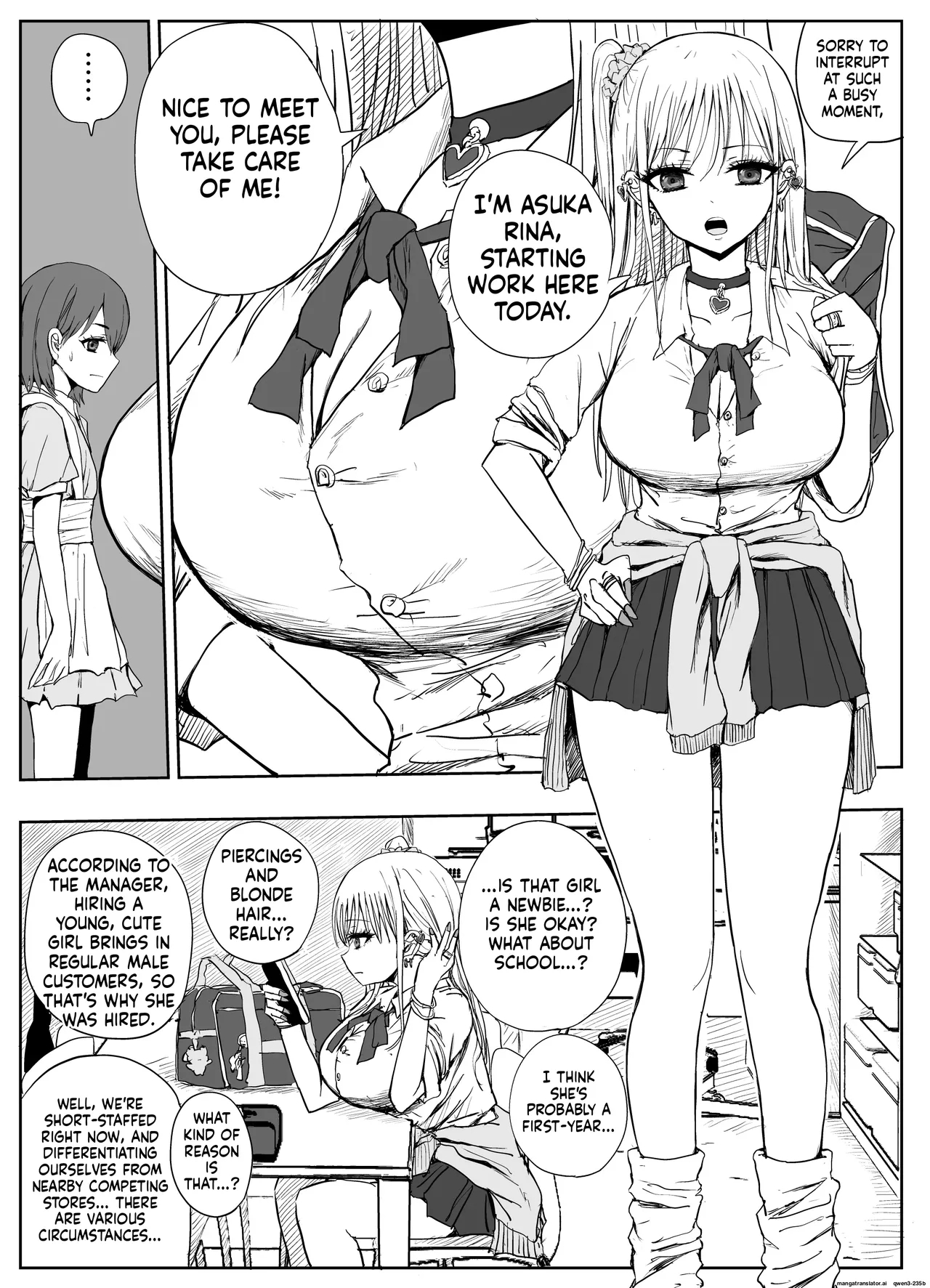 From Flat Chested Girlfriend To Busty Gal page 4