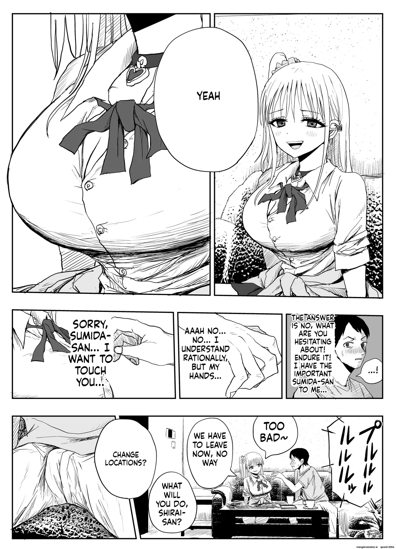 From Flat Chested Girlfriend To Busty Gal page 8