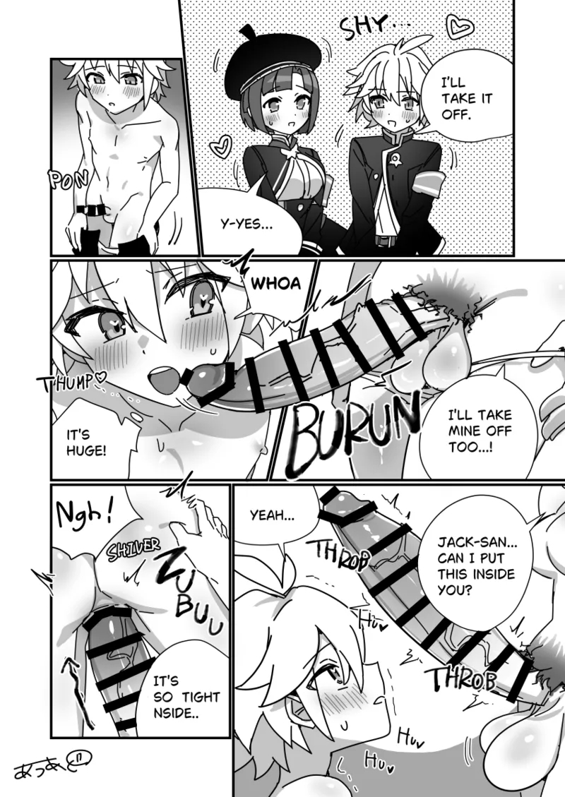 Futanari Shirayukihime X Jack Gyaku Anal page 4