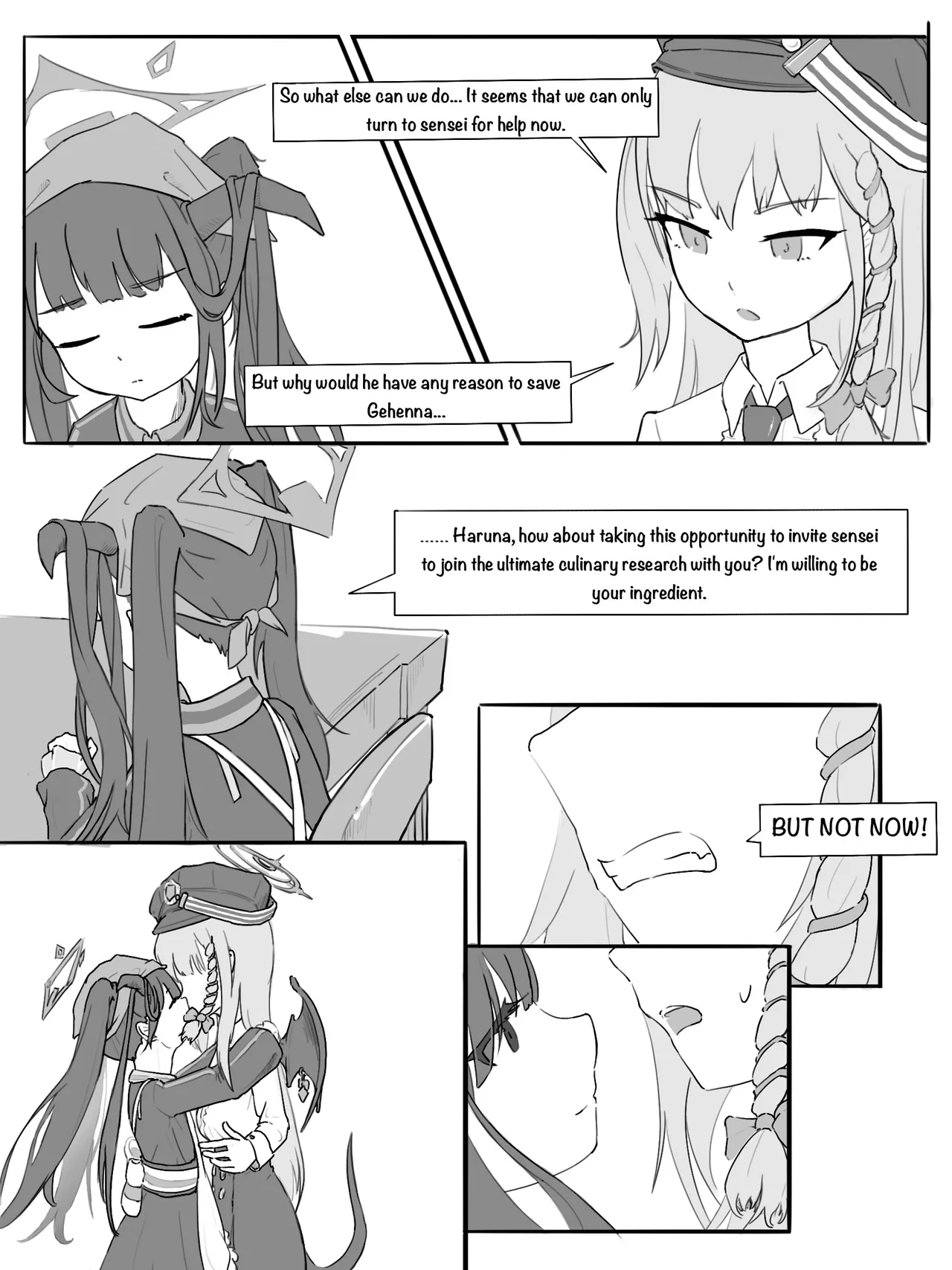 Fuuka Dinner Invitation page 3