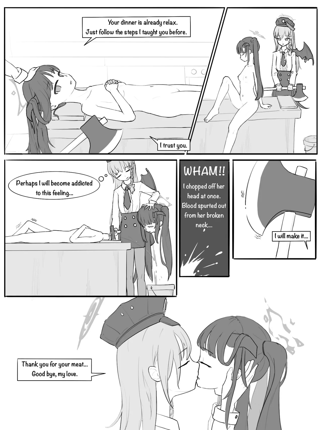 Fuuka Dinner Invitation page 7
